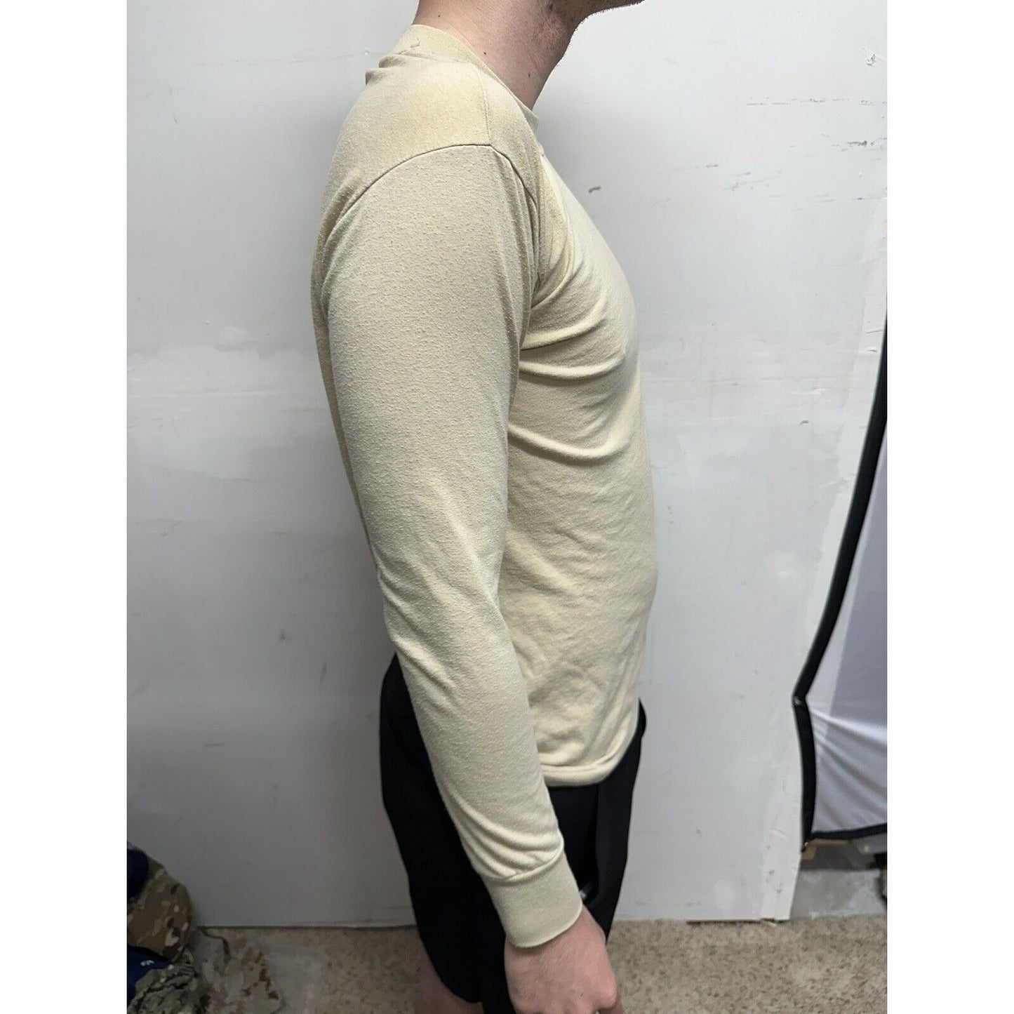 Men’s Tan duke Medium Long Sleeve Civil Air Patrol Uniform Shirt