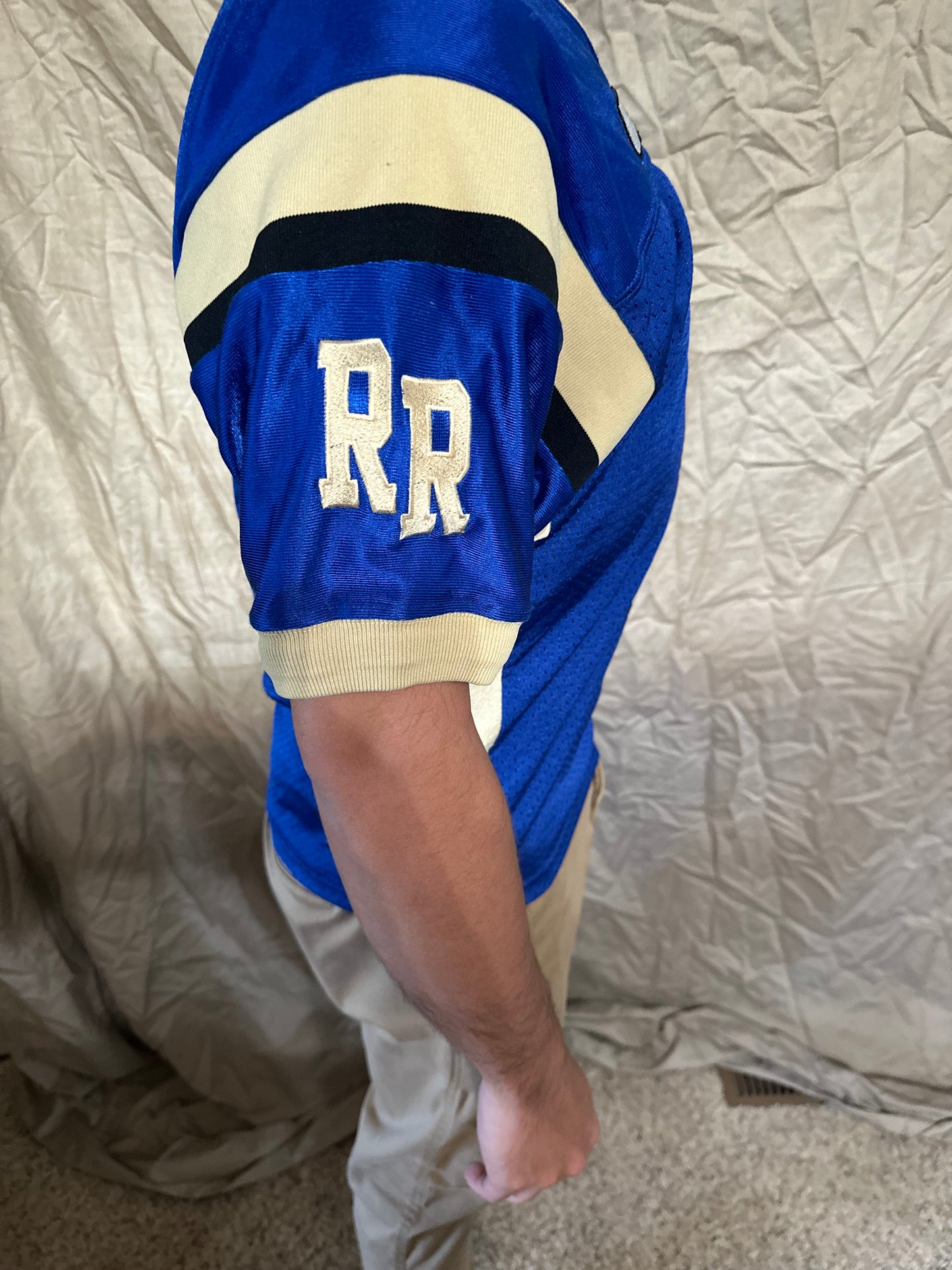 Teen youth large rampart ridge high school football jersey russell athletics
