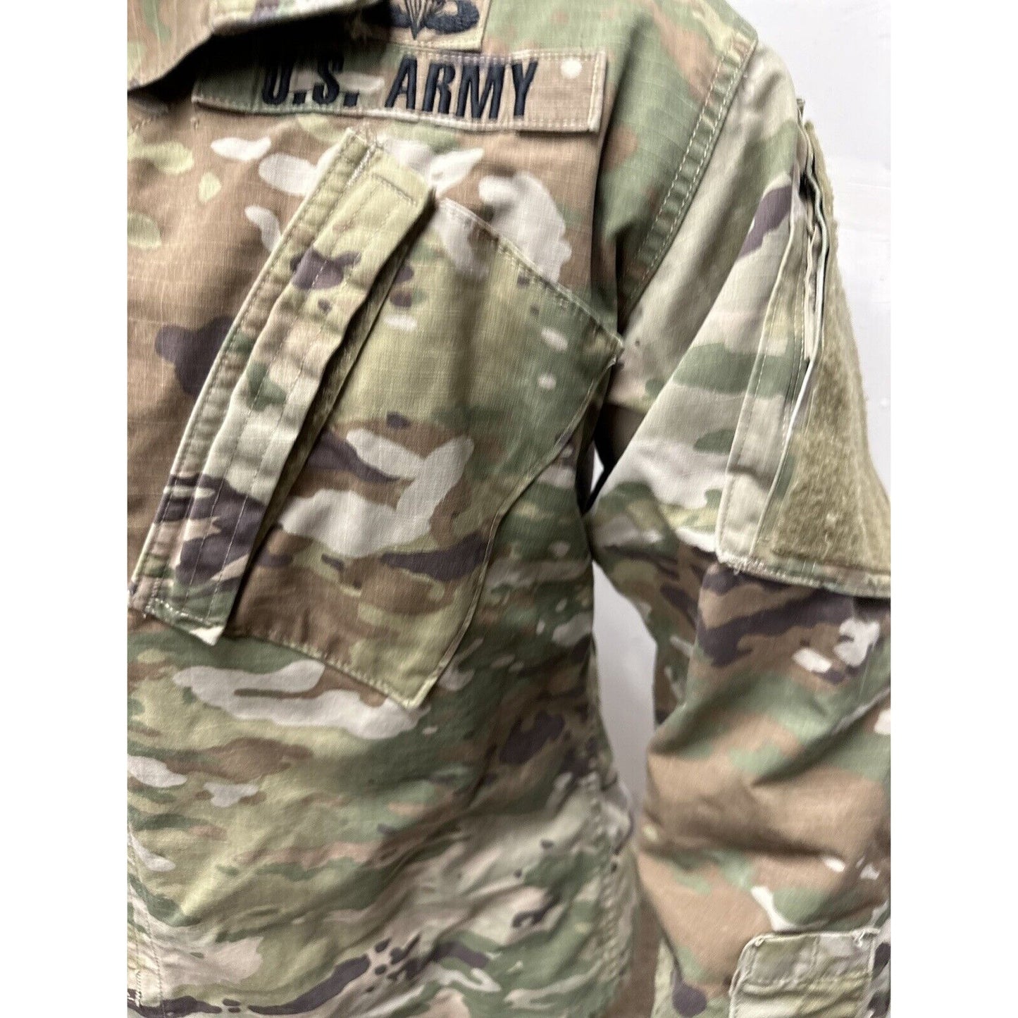 Men’s Warrant Officer Rank Ocp Top Blouse Army Air Force Combat Small Short