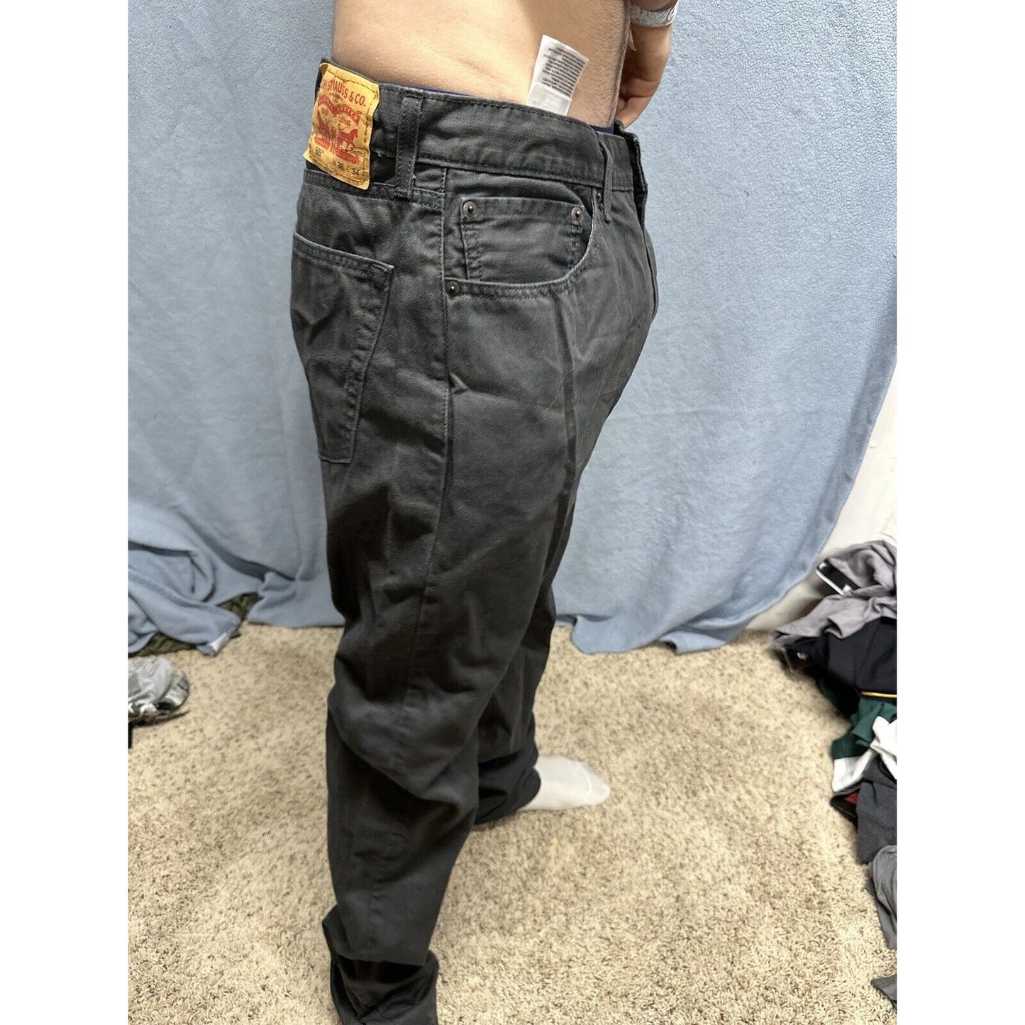 Men’s Black Levi’s 505 36 X 34 Jeans