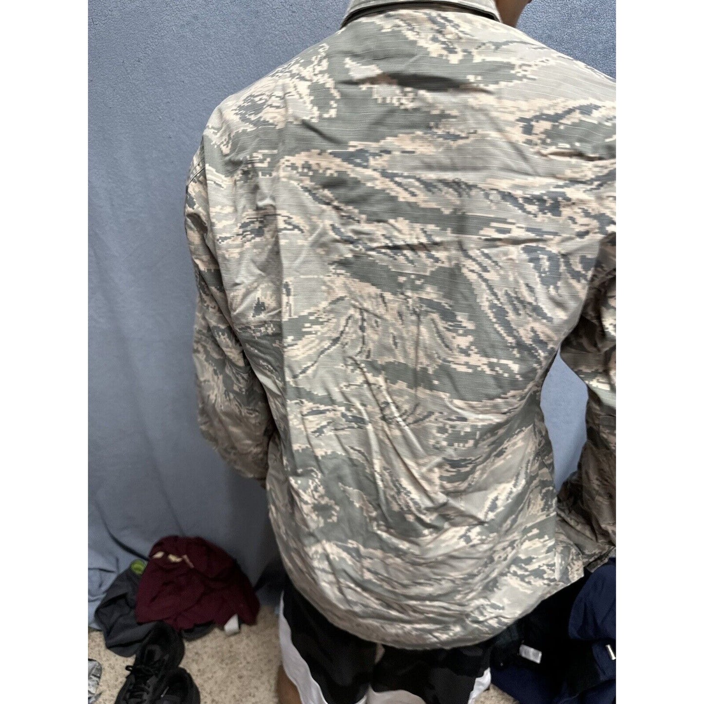 Men’s Abu Airman Battle Uniform Air Force Top Blouse 40R USAF
