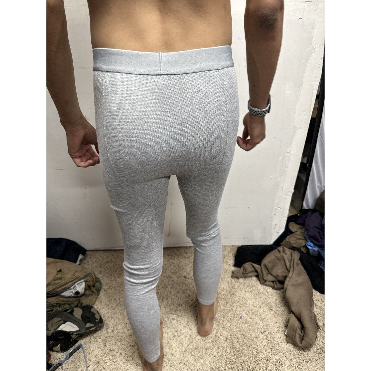 Men’s Medium Highland Originals Gray Leggings Thermals