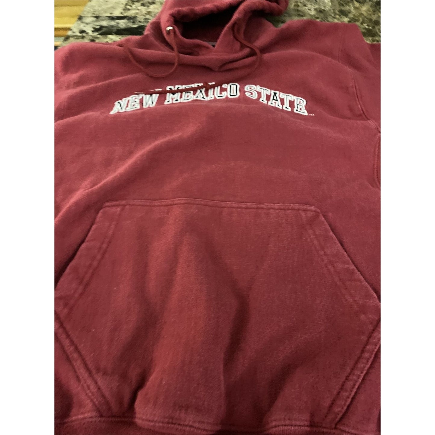 NEW MEXICO STATE Steve & Barry’s Outfitters Men’s Small Red Hoodie Pullover