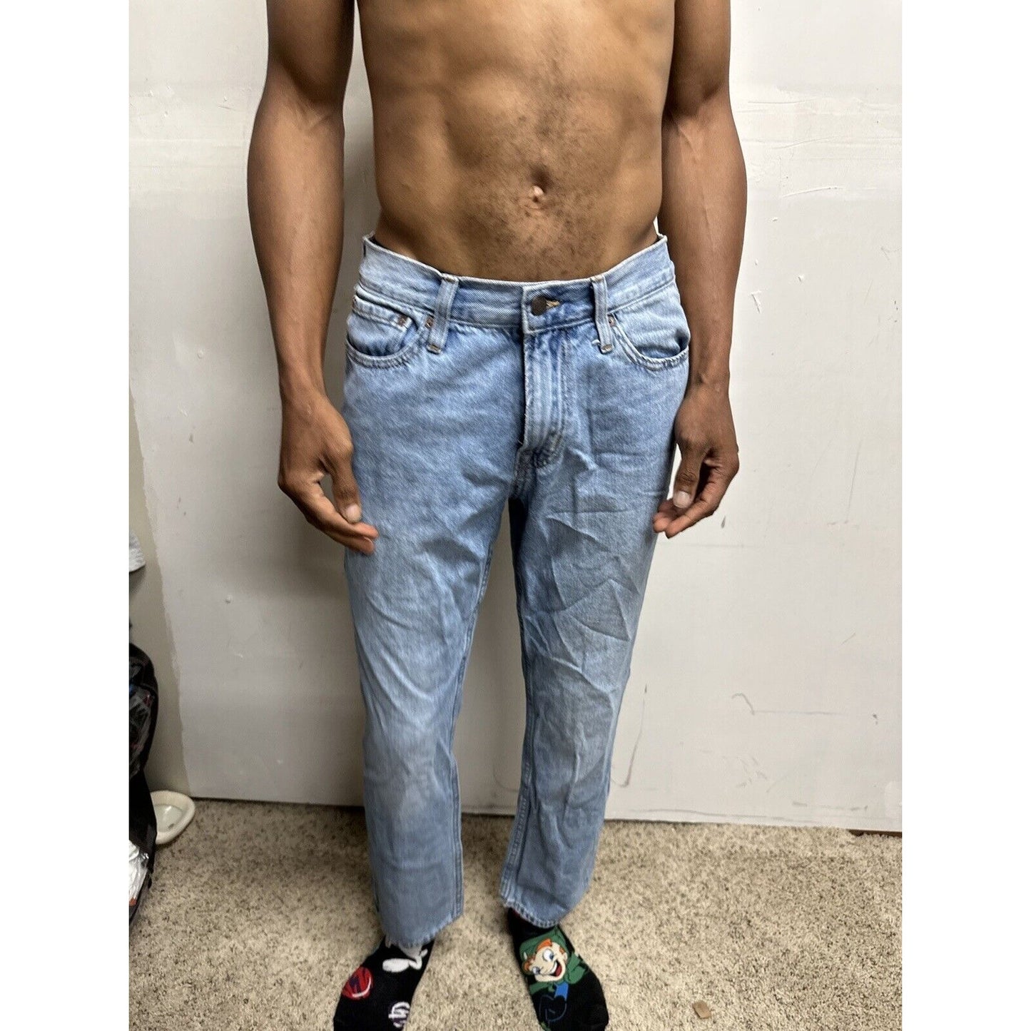Men’s Blue Old Navy Straight 32 X 30 Jeans