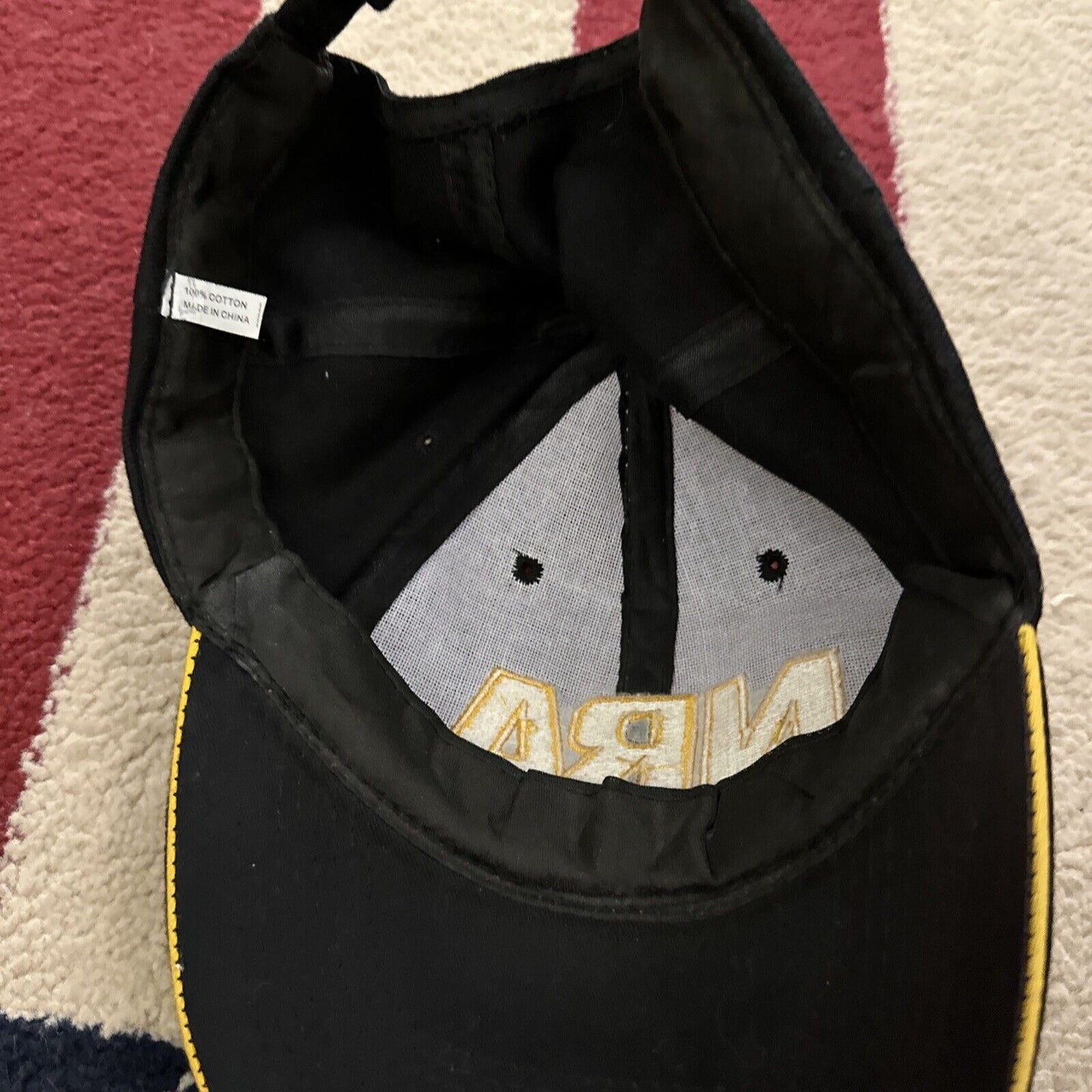 Men’s Black NRA National Rifle Association Baseball Cap Hat