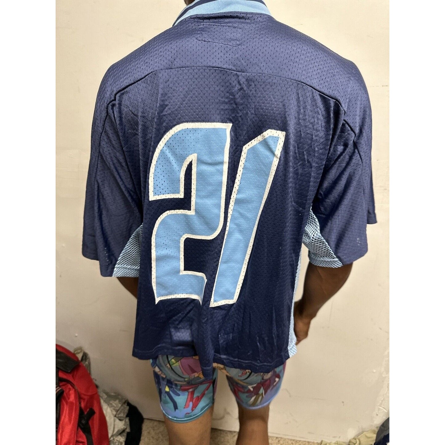 Men’s Otay Ranch Football Warrior XL Blue Football Jersey