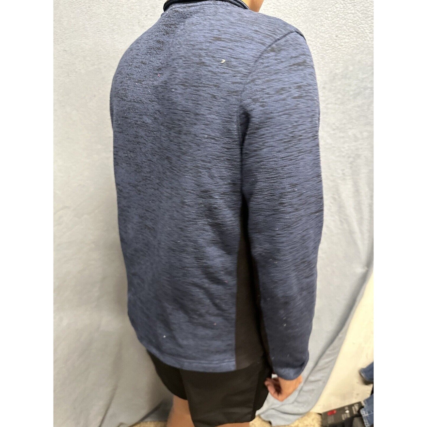 Men’s Blue 1/4 Zip Pullover Colorado Vail Gear For Sports Sweater