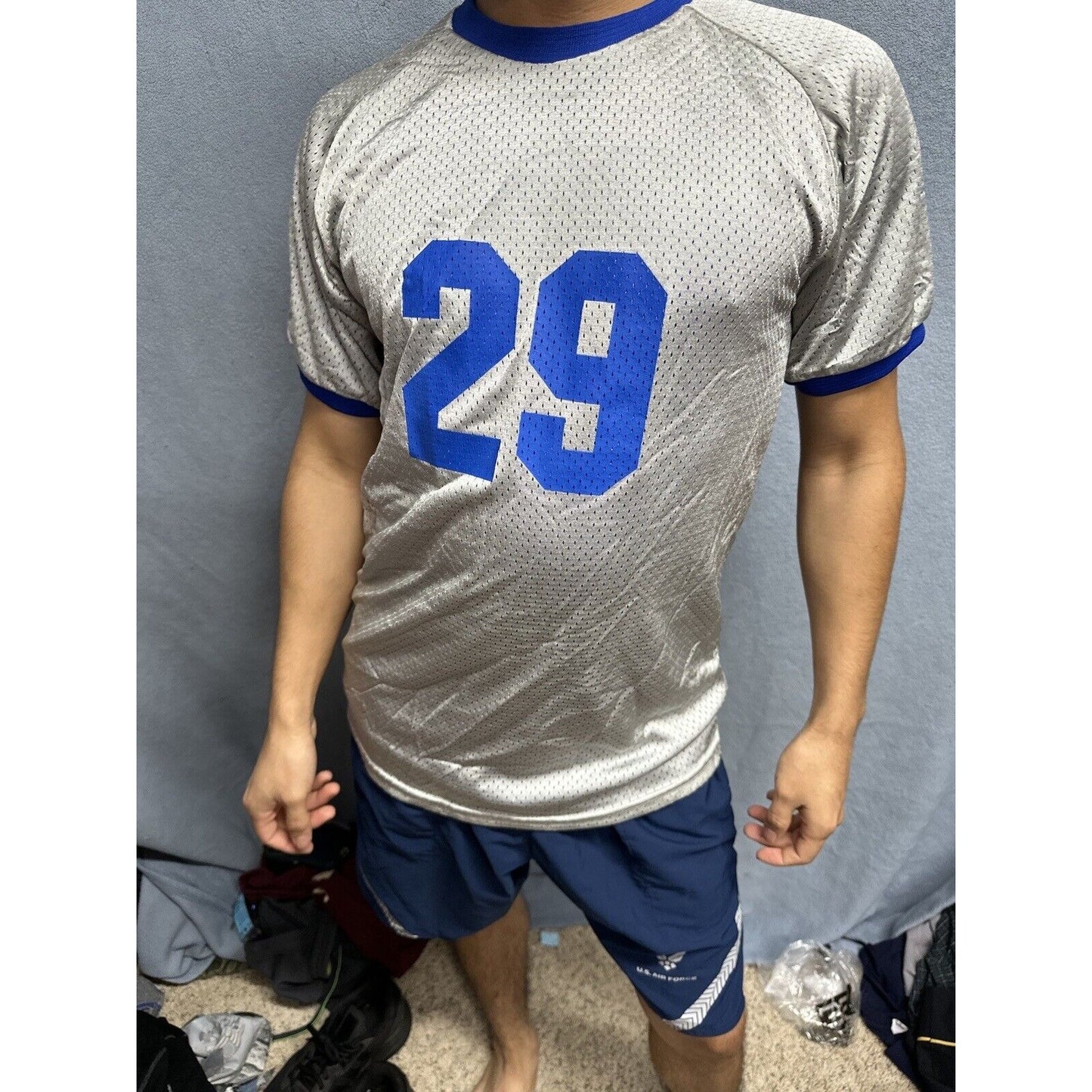 Men’s USAFa Air Force Academy Cadet Team Jersey Double Sided Size Medium