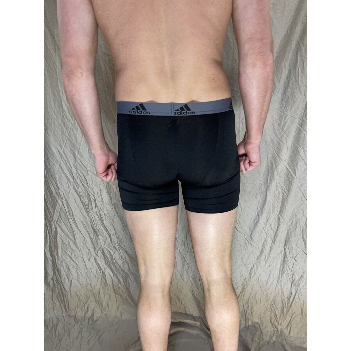 men's adidas black aeroready compression shorts medium