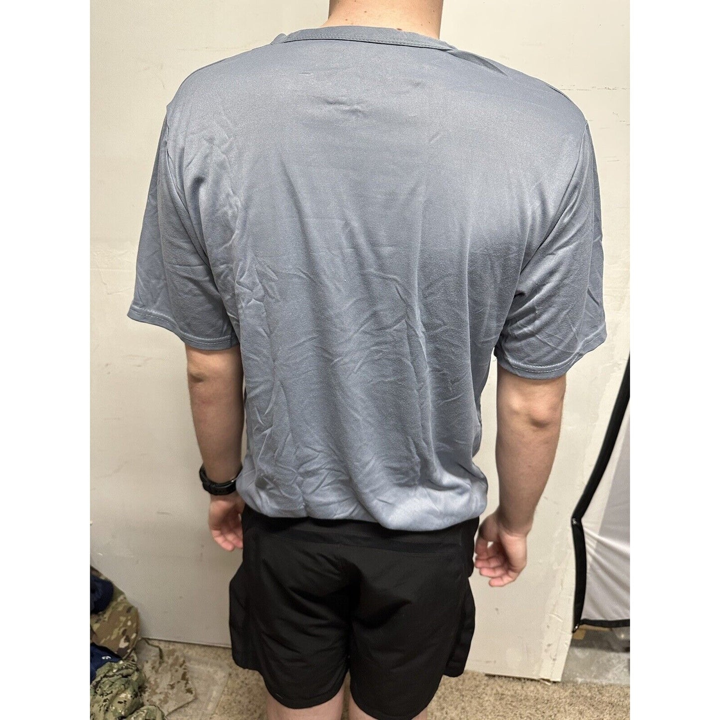 Men’s TKO Large Gray Short Sleeve Tshirt polyester