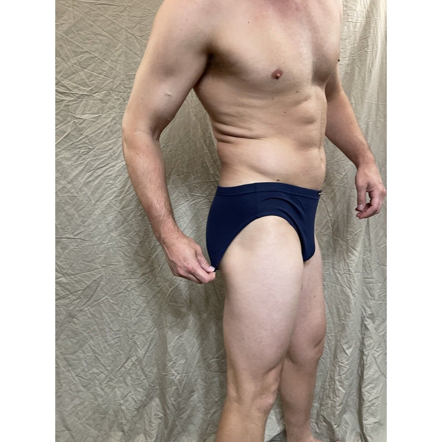 men's papi midnight Blue Large brief cotton