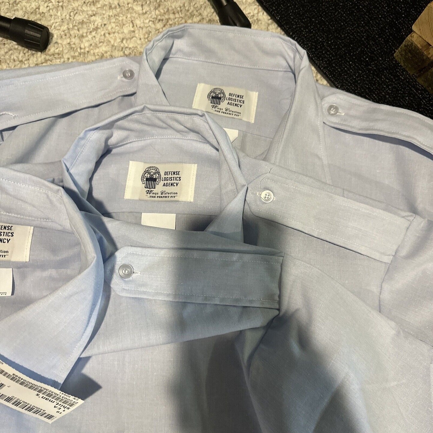 Men’s Service Dress Uniform USAF USSF Coast Guard Blues Shirt Short Sleeve 19