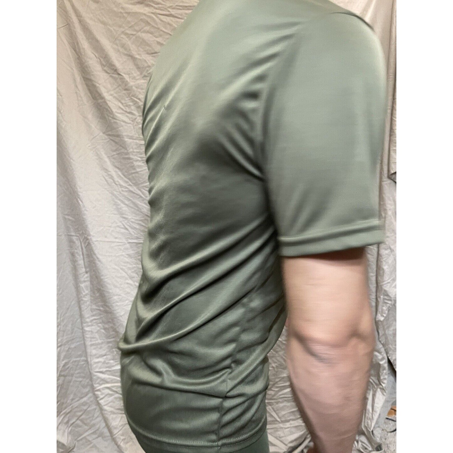 Men's Augusta Sportswear Moisture Management Athletic shirt Olive Green Small
