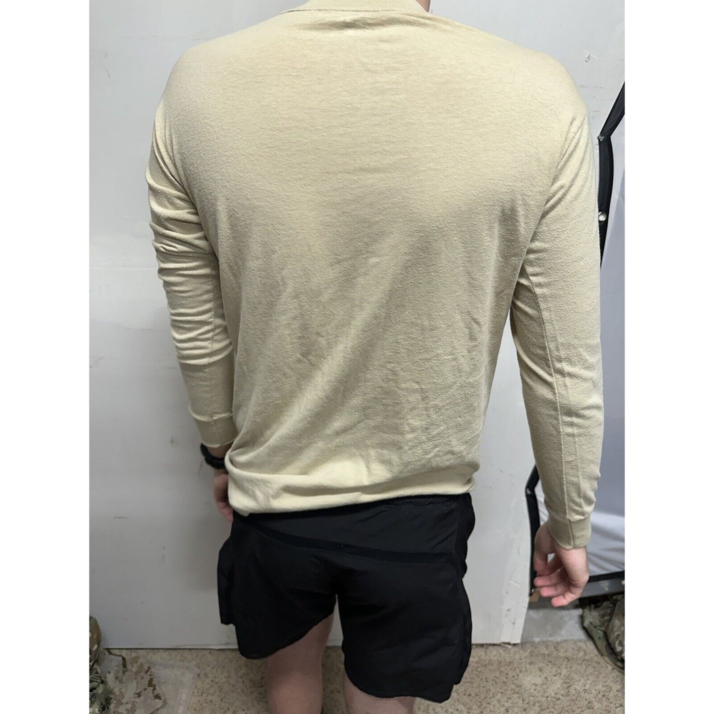 Men’s Tan duke Medium Long Sleeve Civil Air Patrol Uniform Shirt