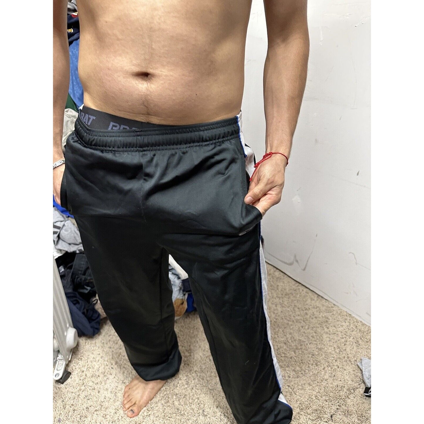 Men’s Champion Black Small Workout Pants Track Running Pants