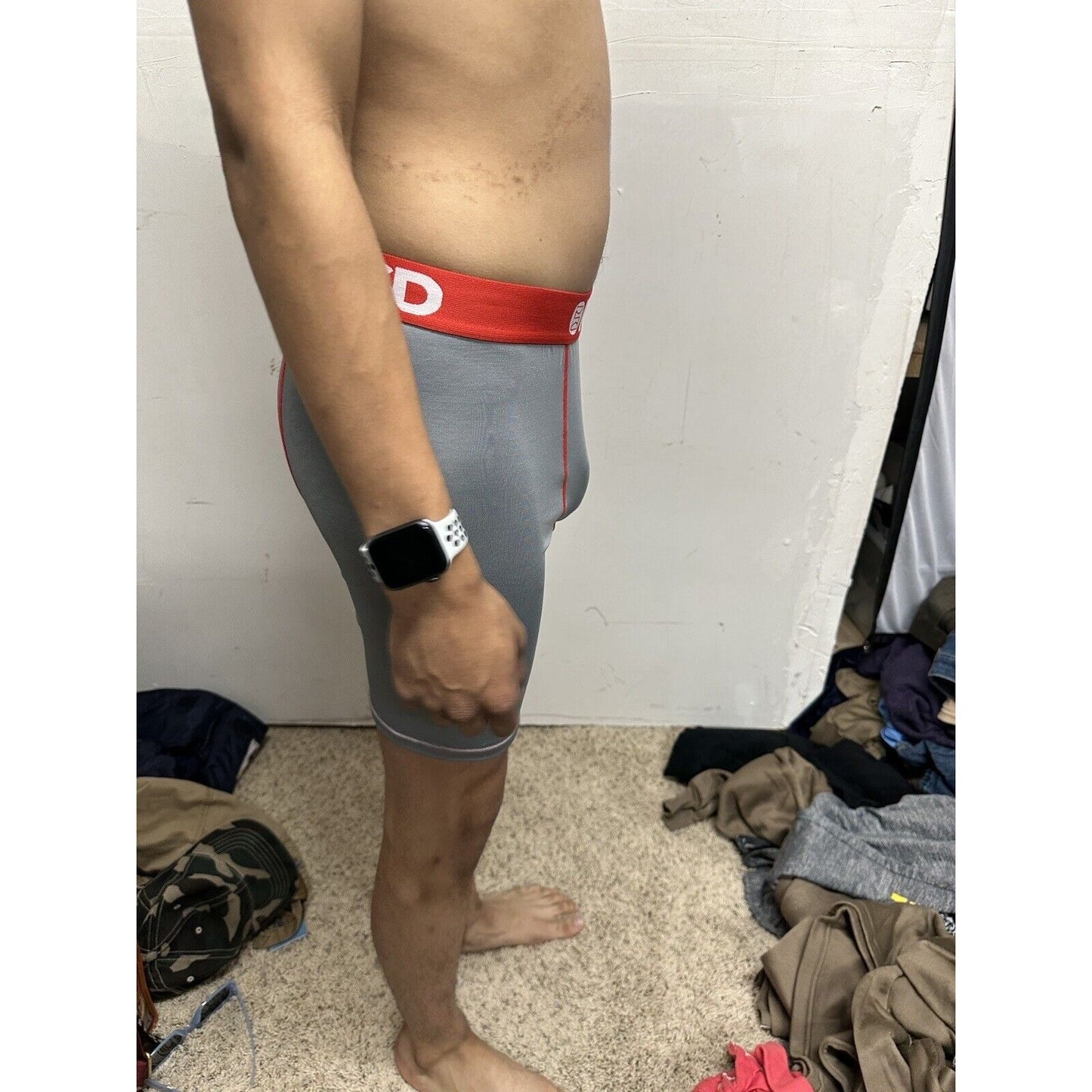Men’s PSD Medium Gray Boxer Briefs