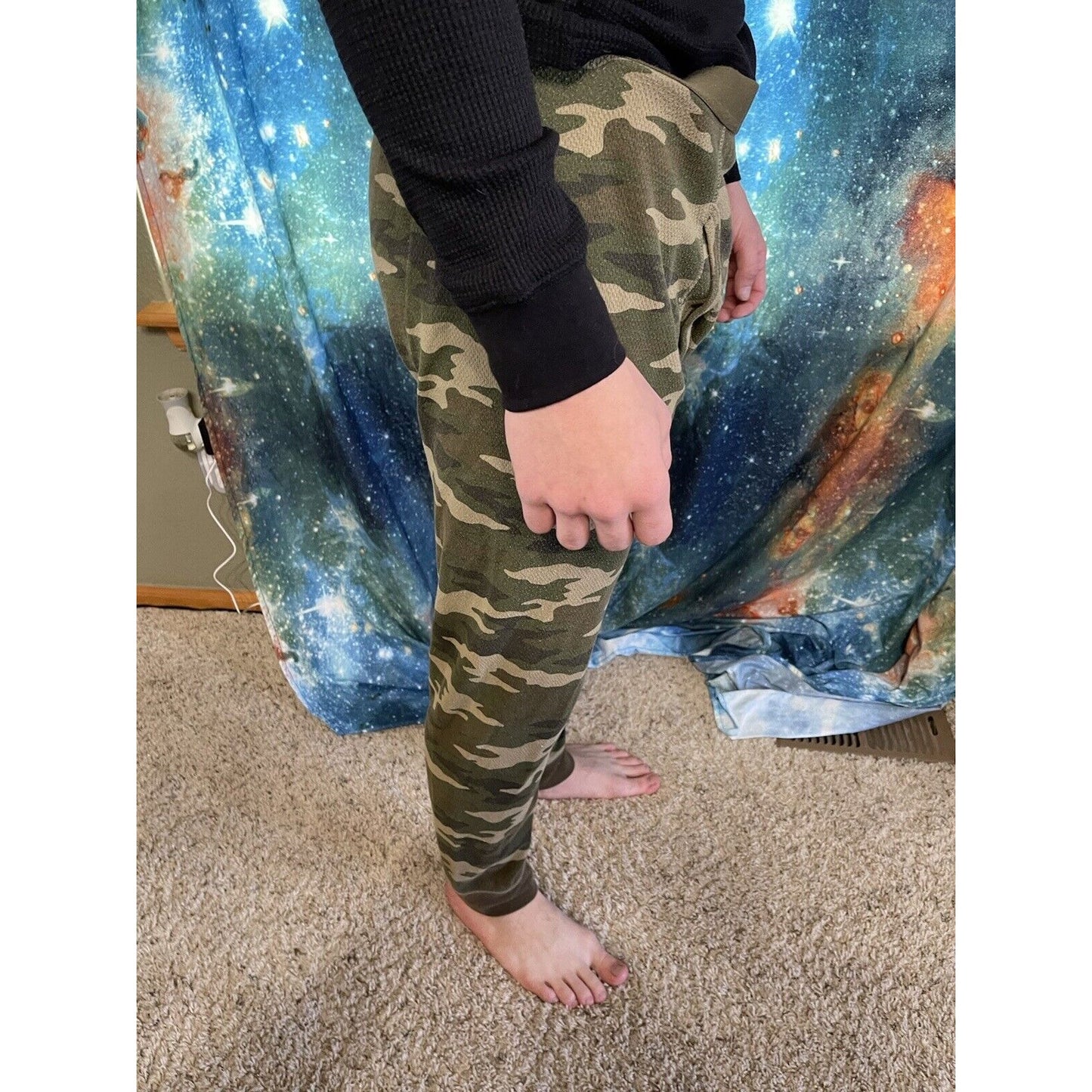 Men’s Large Camo Croft And Barrow sleepwear lounge thermals
