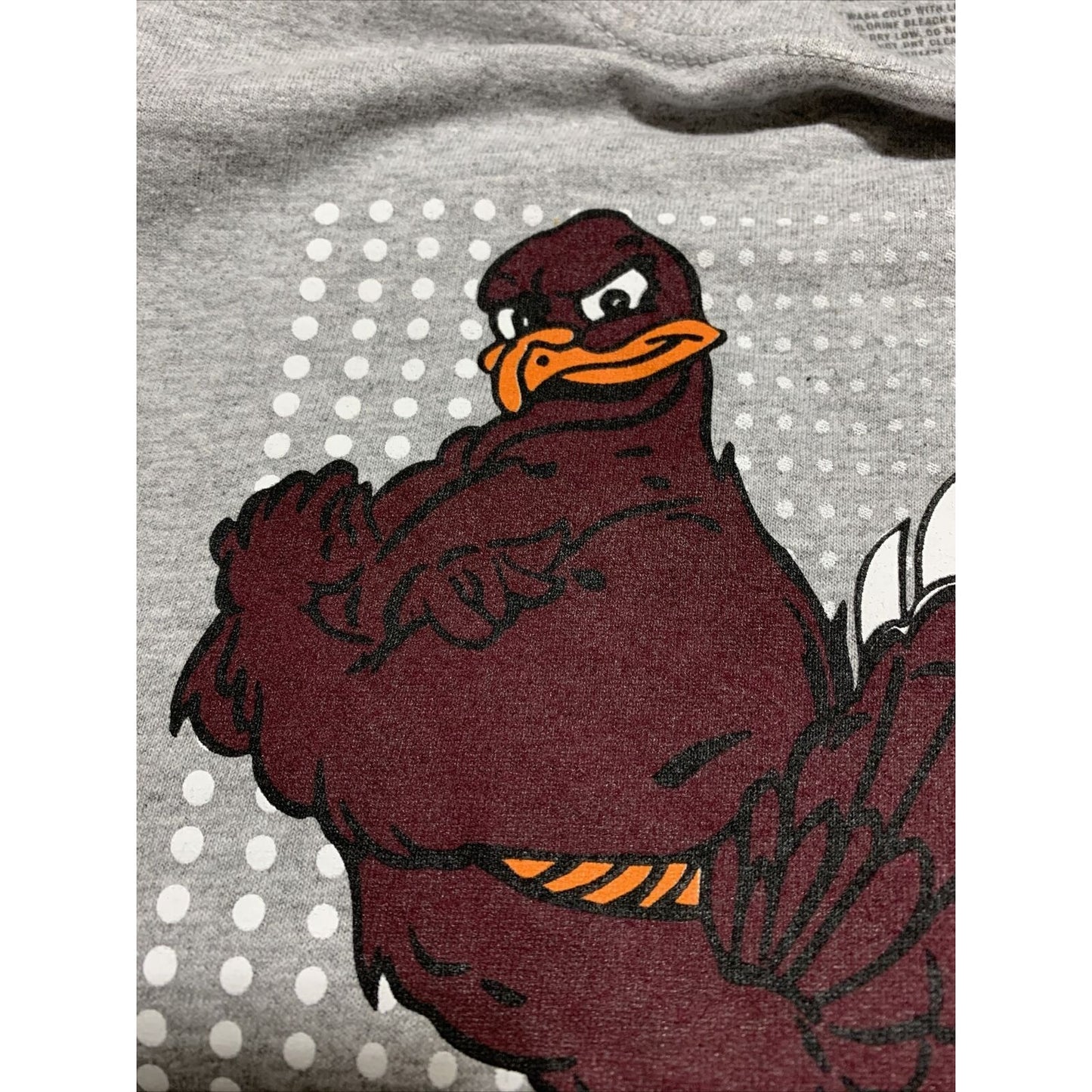 Virginia Tech Hokies VT Youth XL Gray T-Shirt