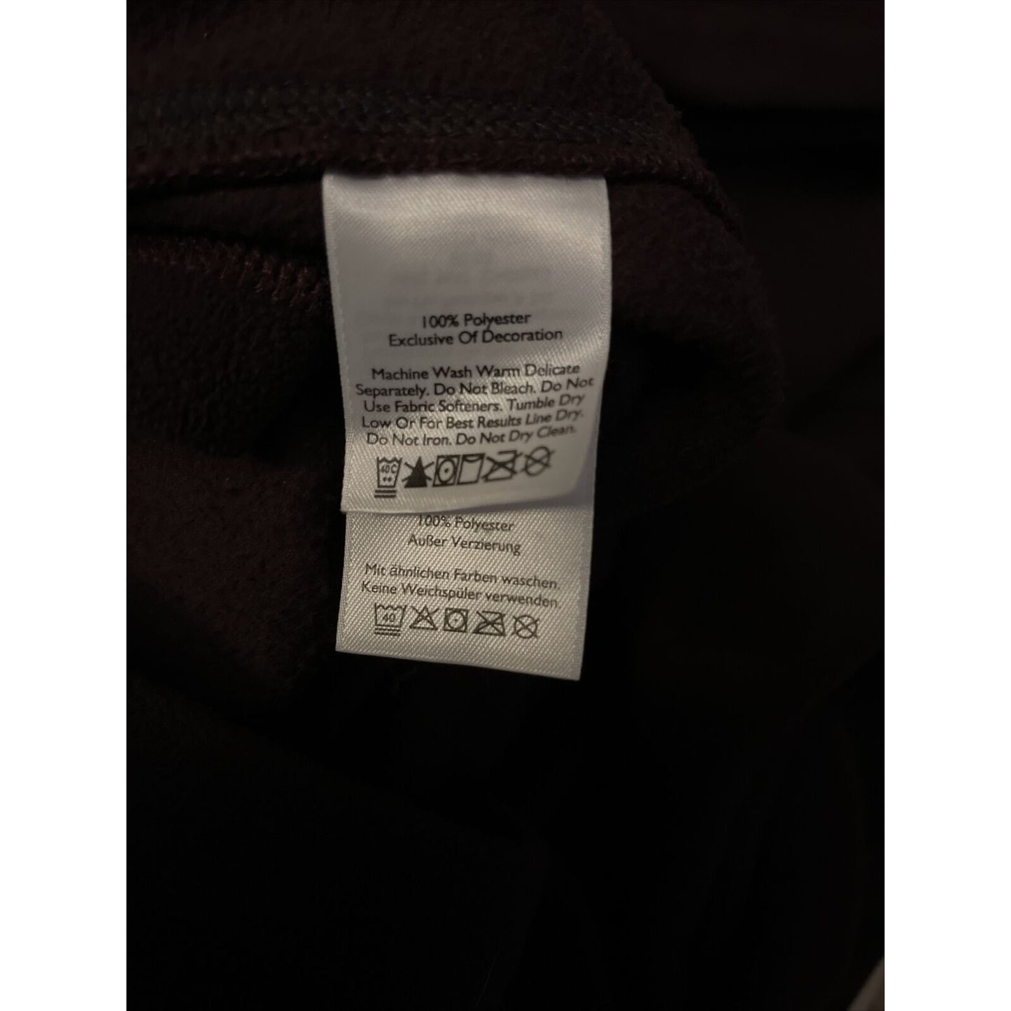 Men's Large Eddie Bauer Maroon Pullover Jacket