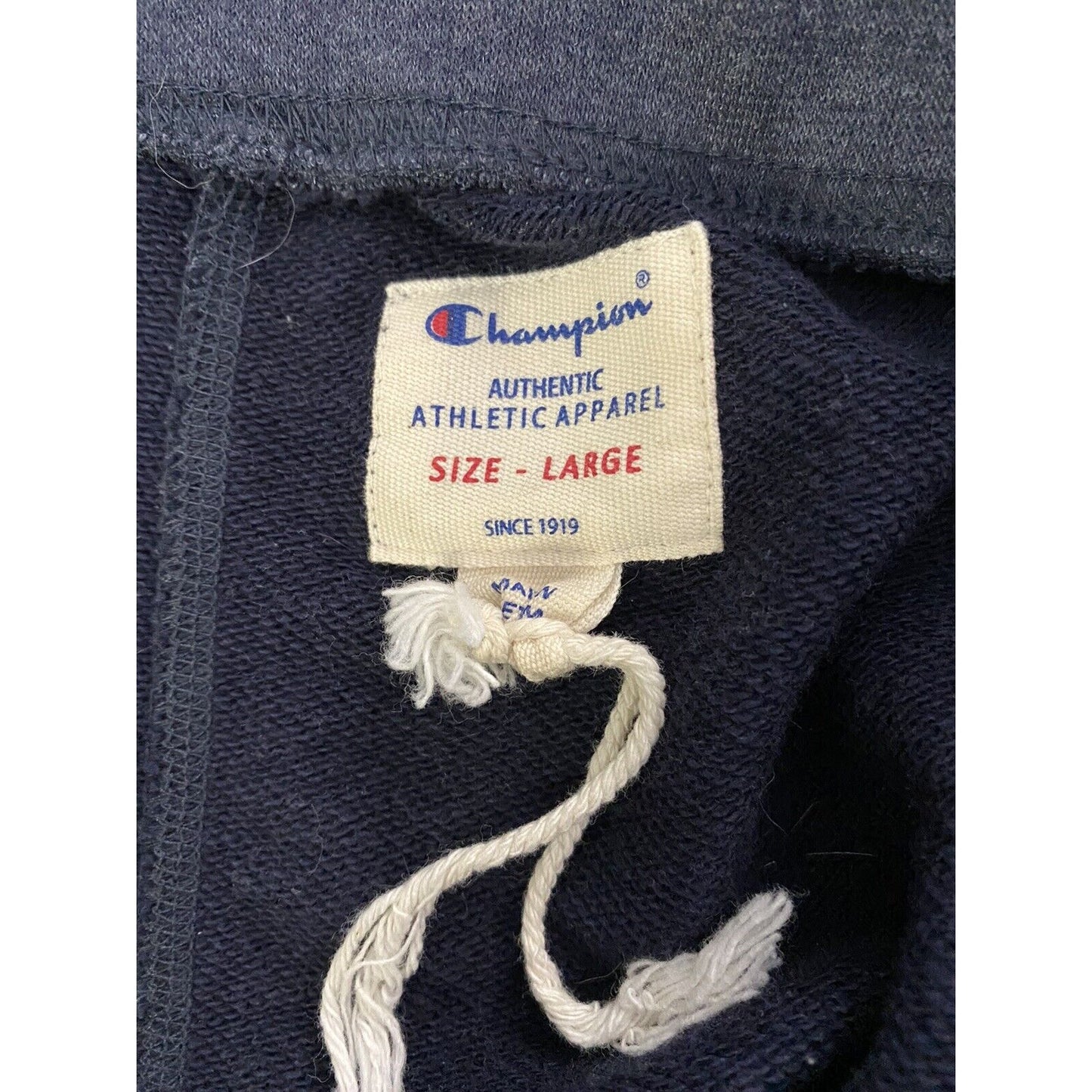 Champion Men’s French Terry Shorts Oxford Blue Men’s Large