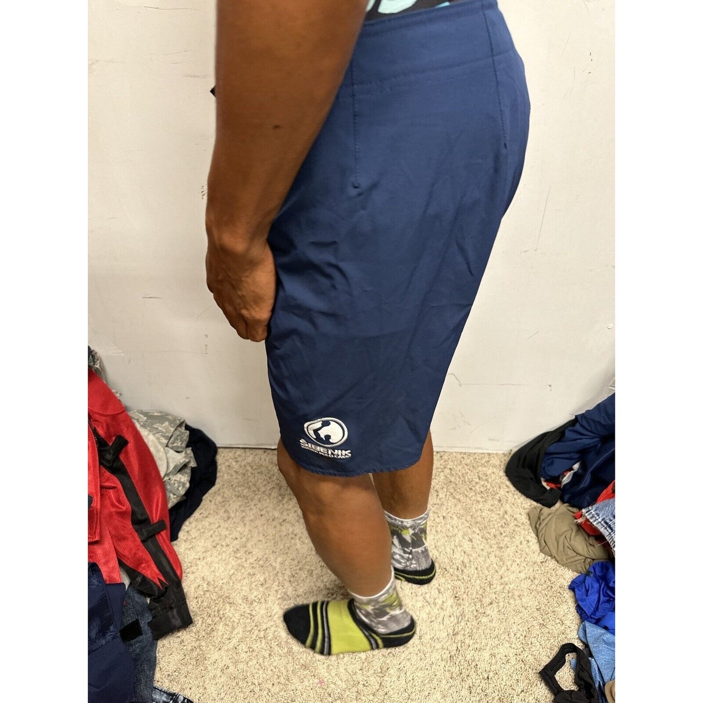 Men’s Blue O’Neil Sibenik Water Polo Camp Size 30 Shorts Trunks Bathing Suit