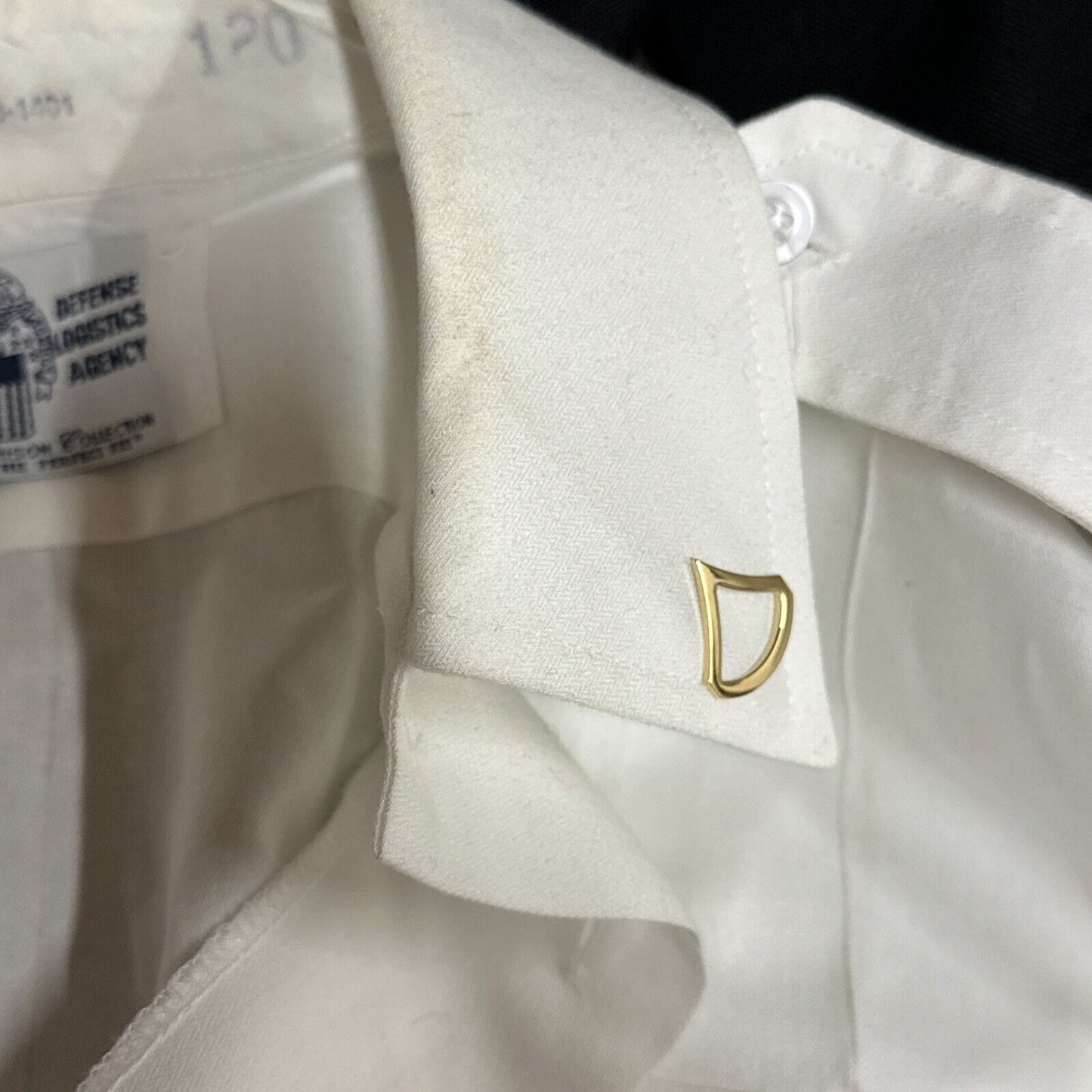 Army Men’s 16c Short Sleeve Button Up White Uniform Shirt