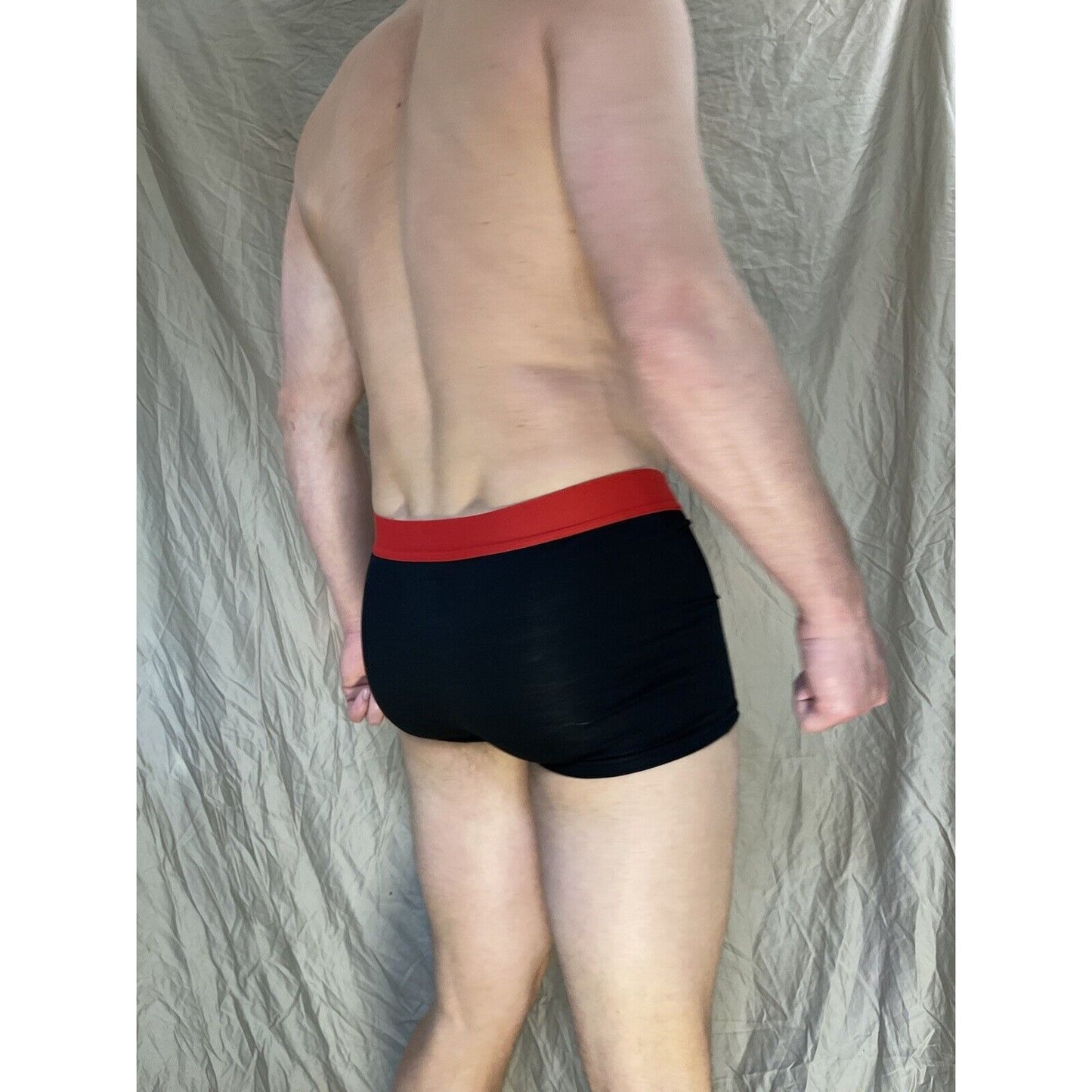 men's aero aeropostale Black With red Band boxer brief