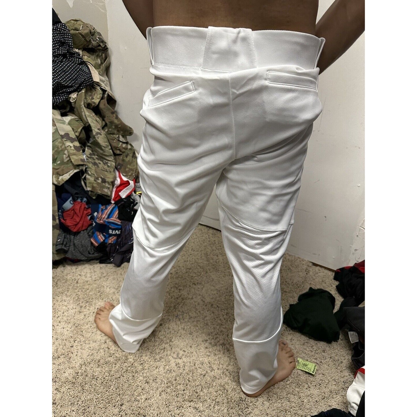 Men’s team Nike White baseball Pants Medium