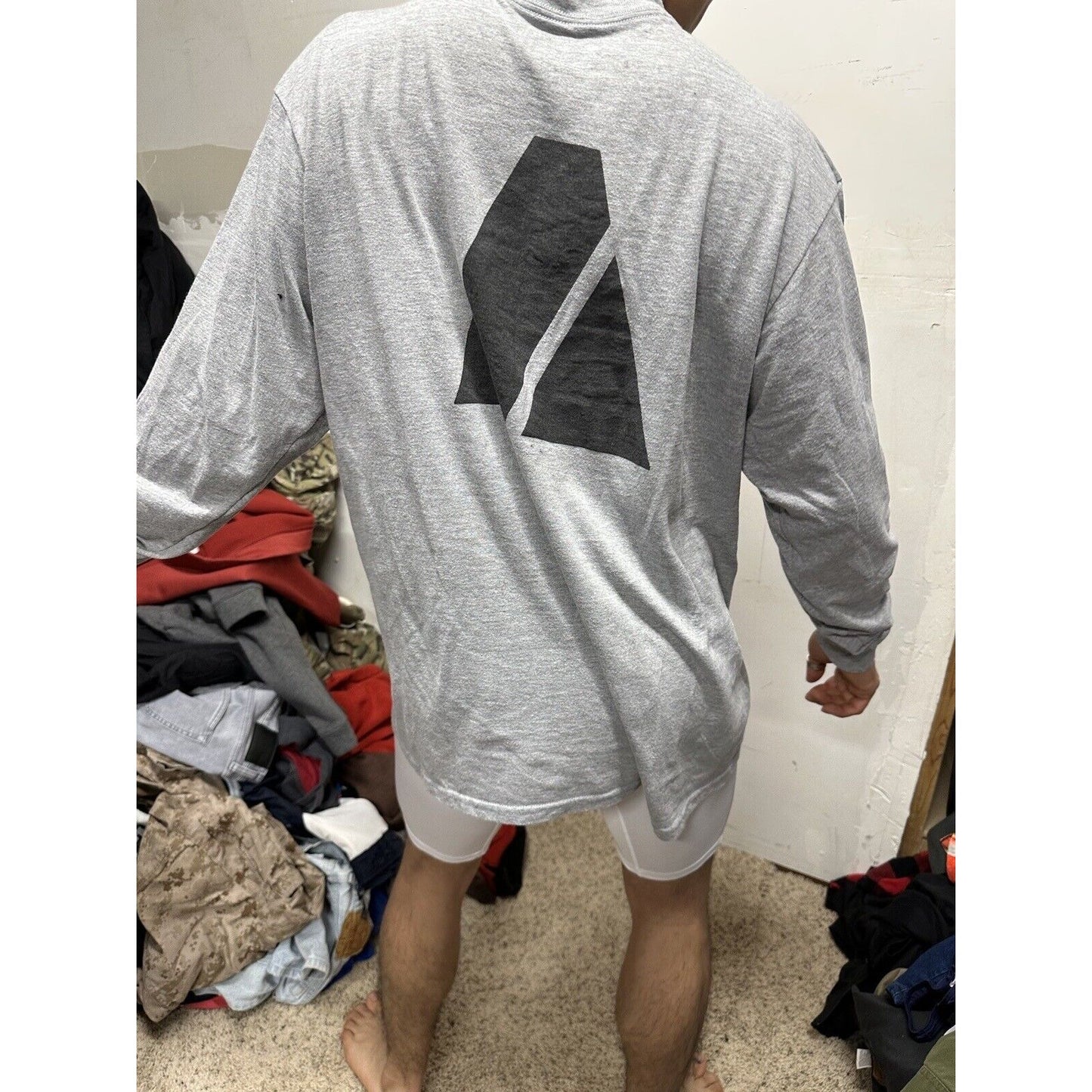 Men’s Long Sleeve Army Soffe Dri Release XL Pt Uniform Shirt Long Sleeves