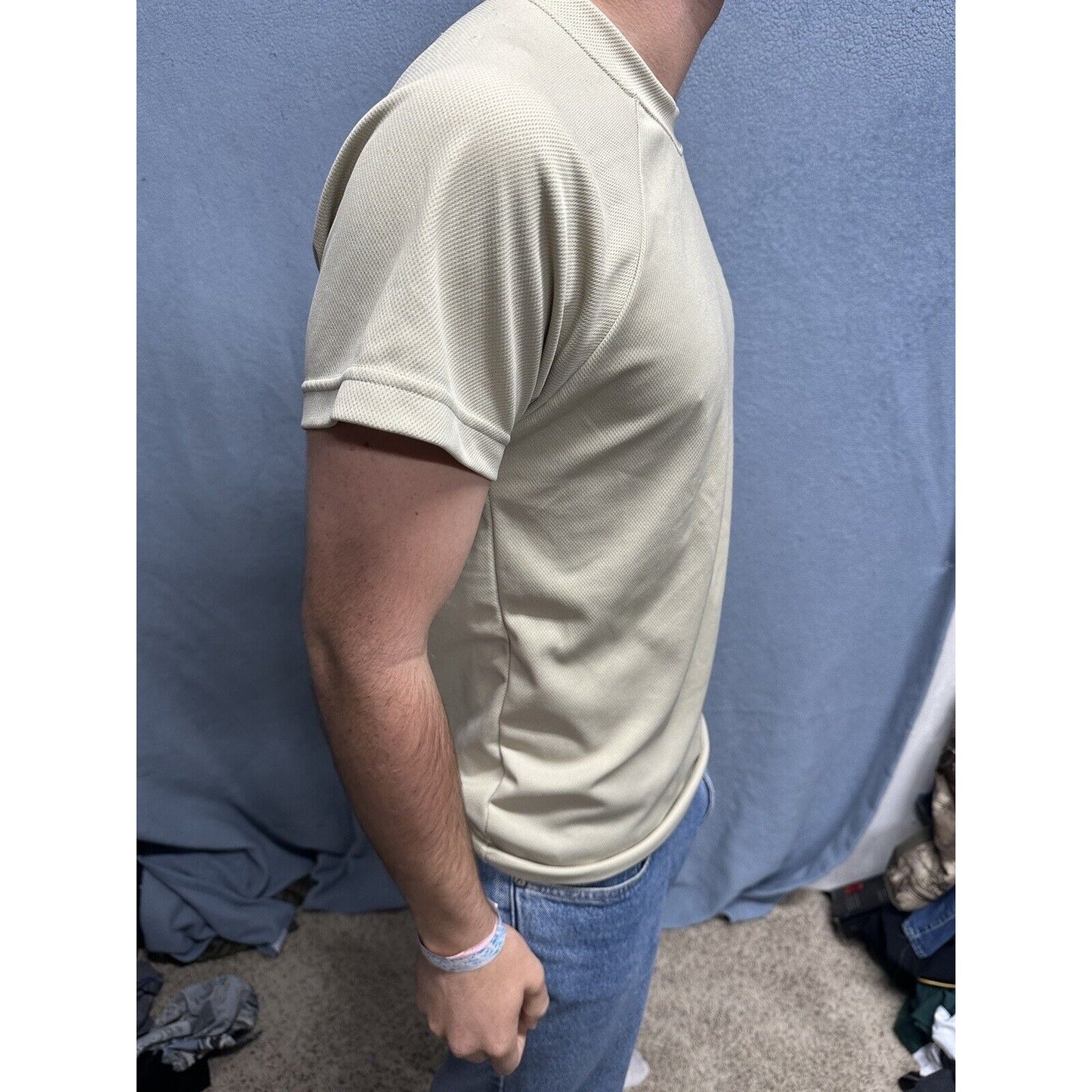 Men’s Abu Airman Battle Uniform Duke Small Tshirt Moisture Control Desert Sand
