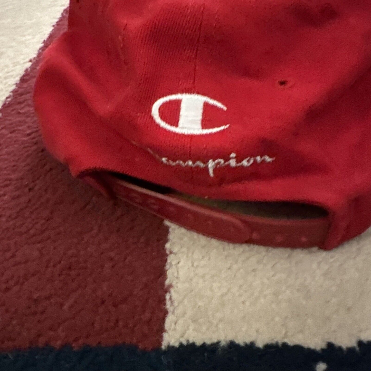 Red Nebraska Champion Baseball Cap Hat