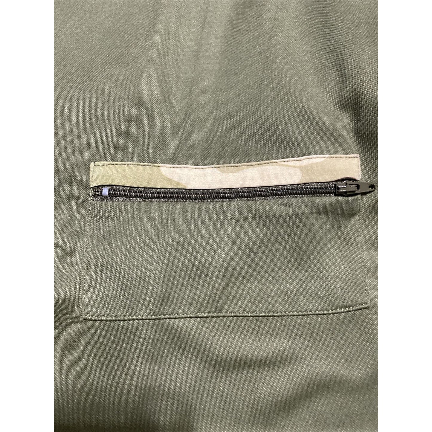 Soffe Extreme Training XT46 Men’s Medium Green Camo Military Polyester Shirt NWT