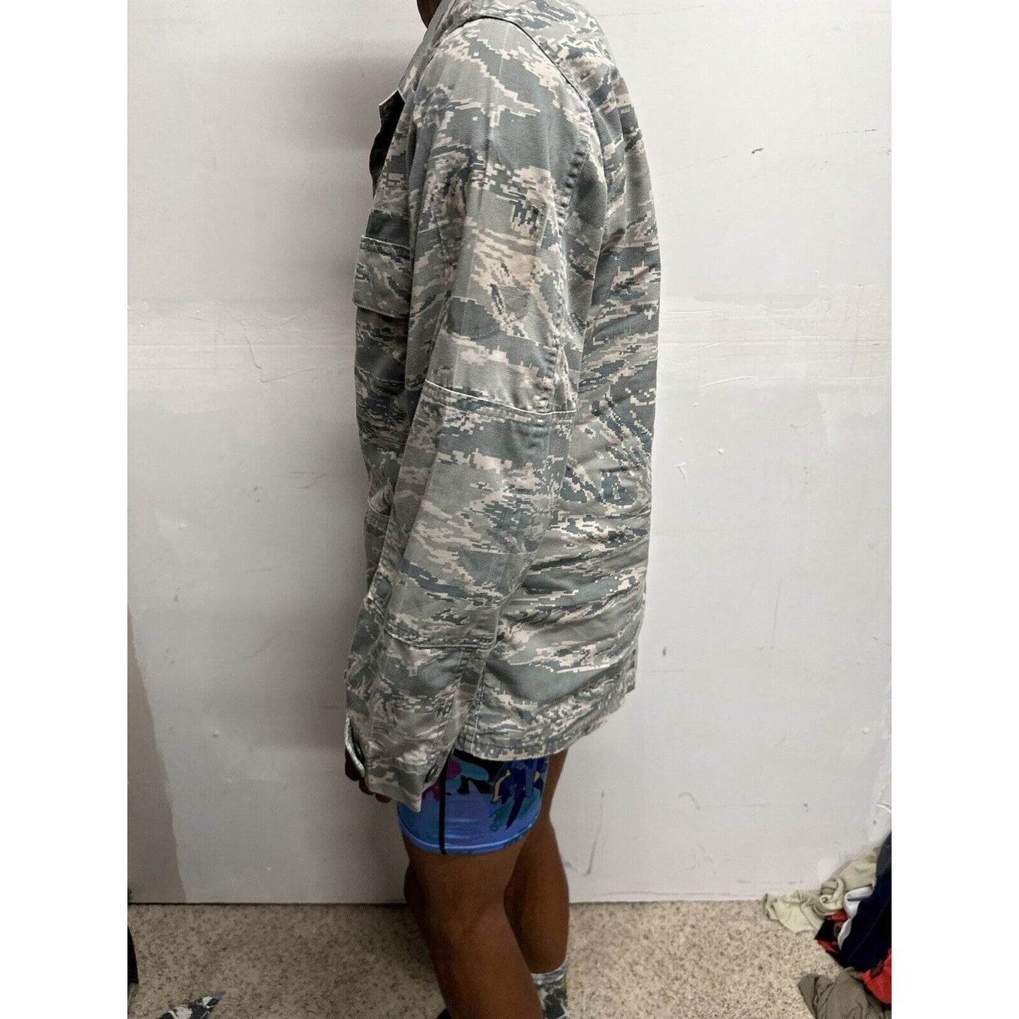 USAF Men’s Abu Airman Battle Uniform Civil Air Patrol 40R Top Blouse