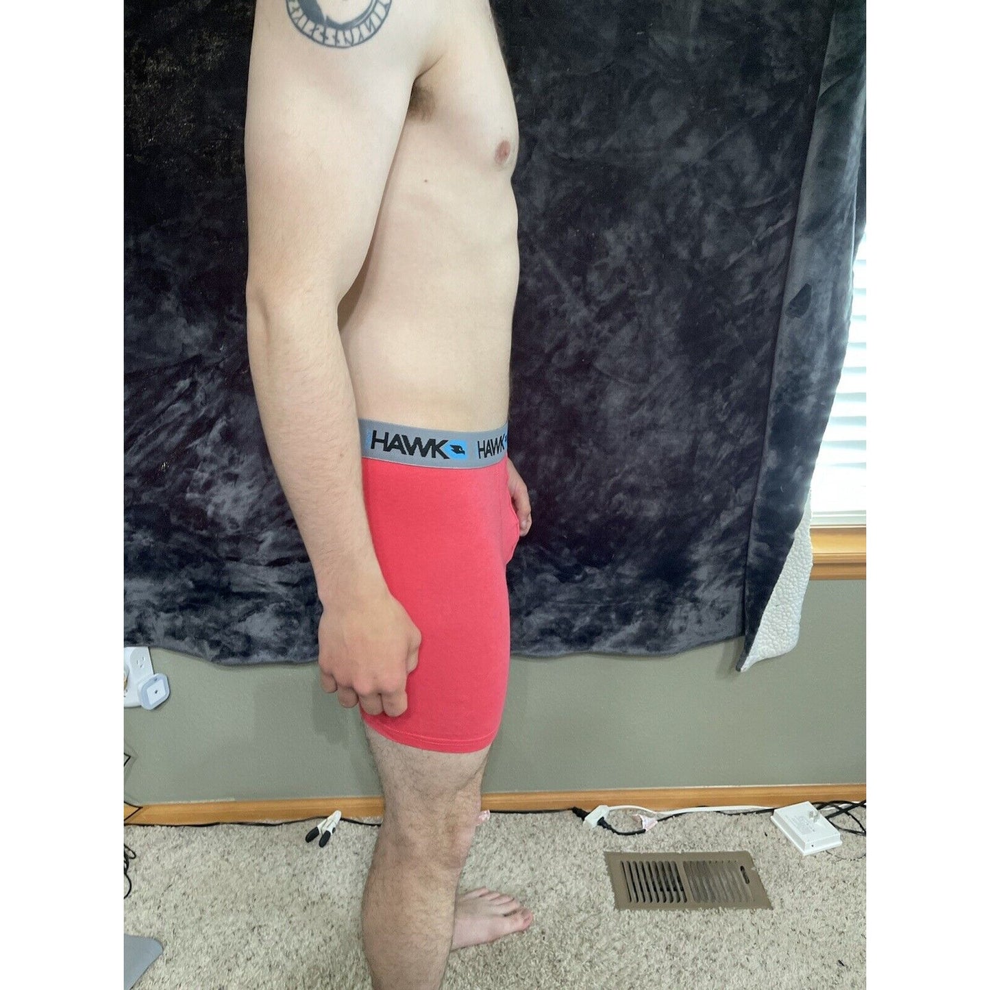 Men’s Medium Pink Tony Hawk Boxer Briefs New