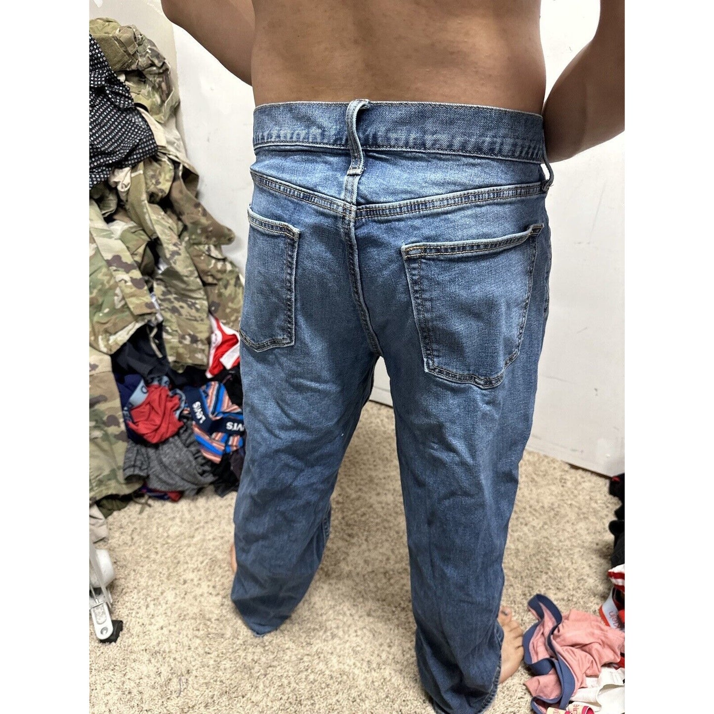 Men’s Blue Jeans Old Navy Loose 36 X 30