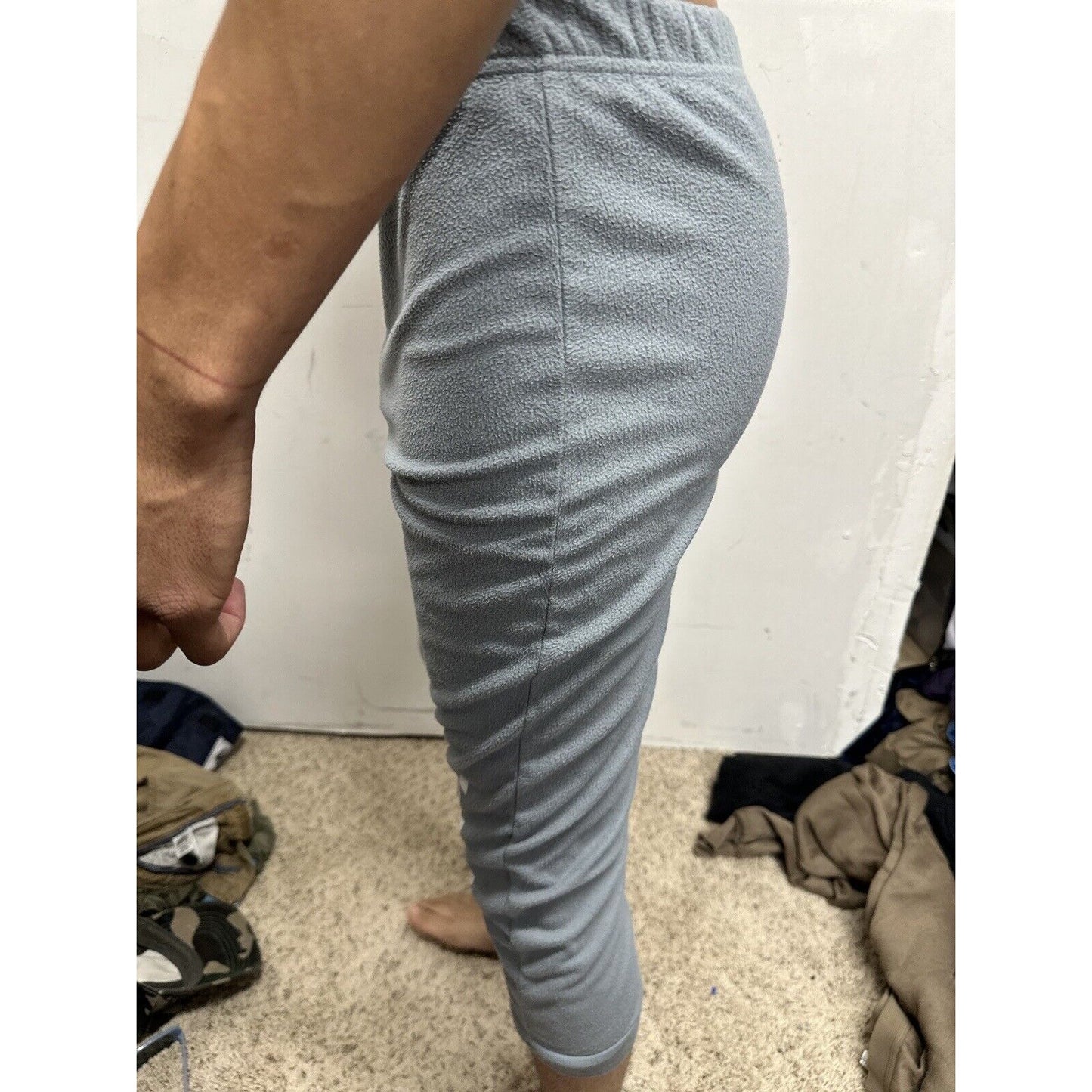 Boy’s 10-12 Fortnite Gray Sweat Pants Pajama Bottoms No Pockets