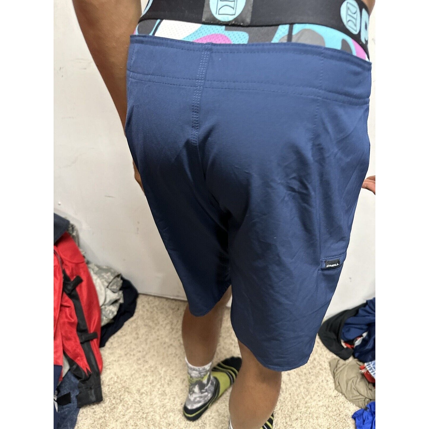 Men’s Blue O’Neil Sibenik Water Polo Camp Size 30 Shorts Trunks Bathing Suit