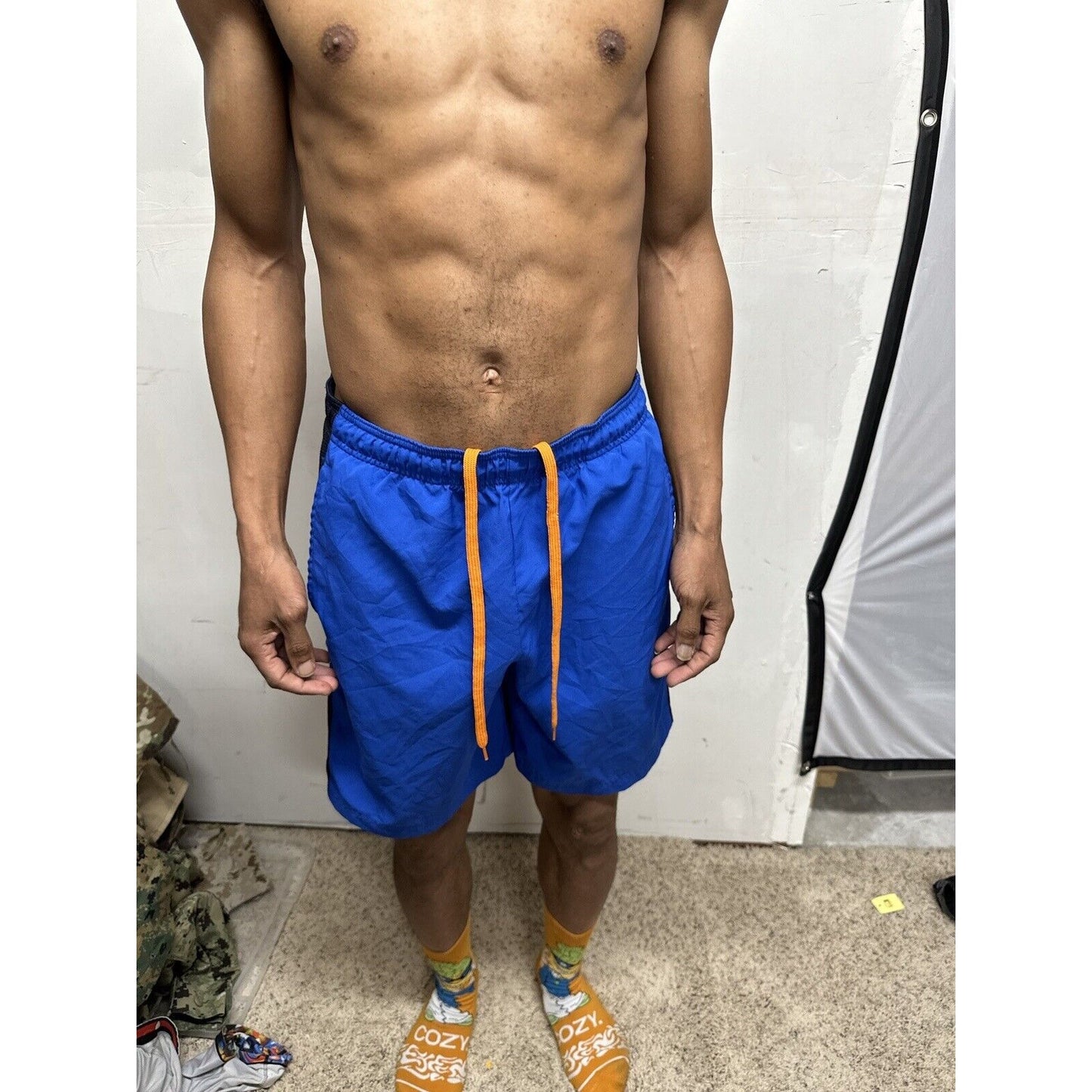 Men’s Blue Starter Small Shorts Athletic
