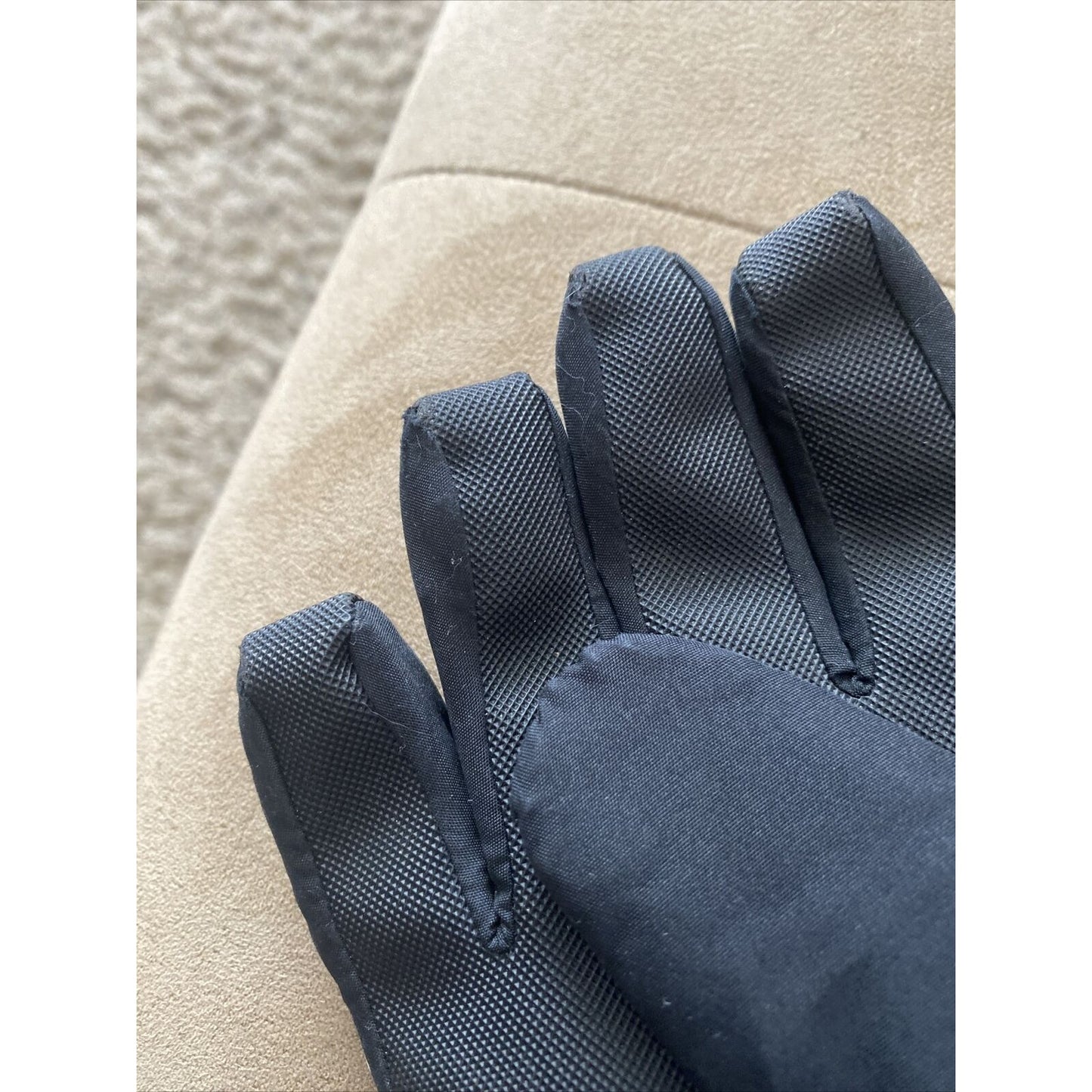 Old Navy Boy’s Size Small Black Blue Winter Snow Gloves