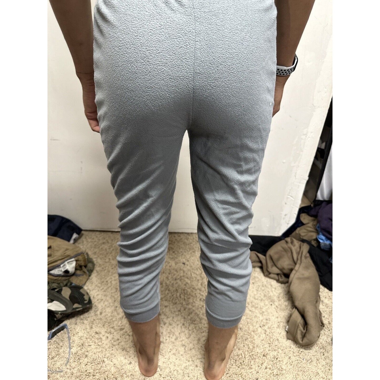 Boy’s 10-12 Fortnite Gray Sweat Pants Pajama Bottoms No Pockets