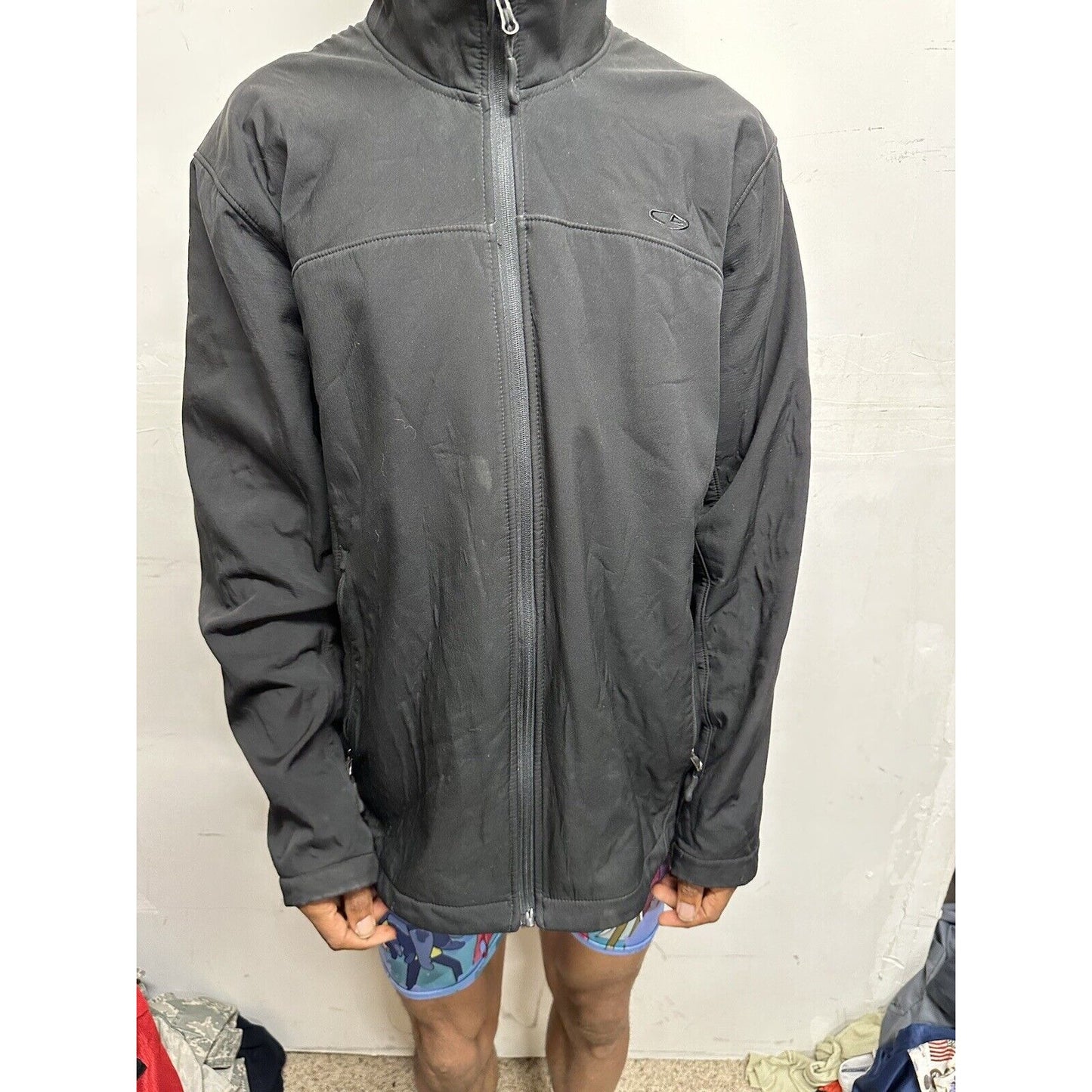 Men’s Large Black Champion Full Zip Jacket