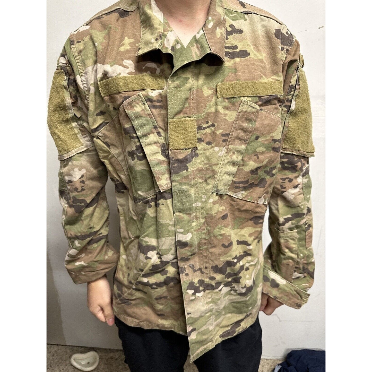 Men’s Ocp Medium Regular Top Uniform Blouse Army USSF USAF