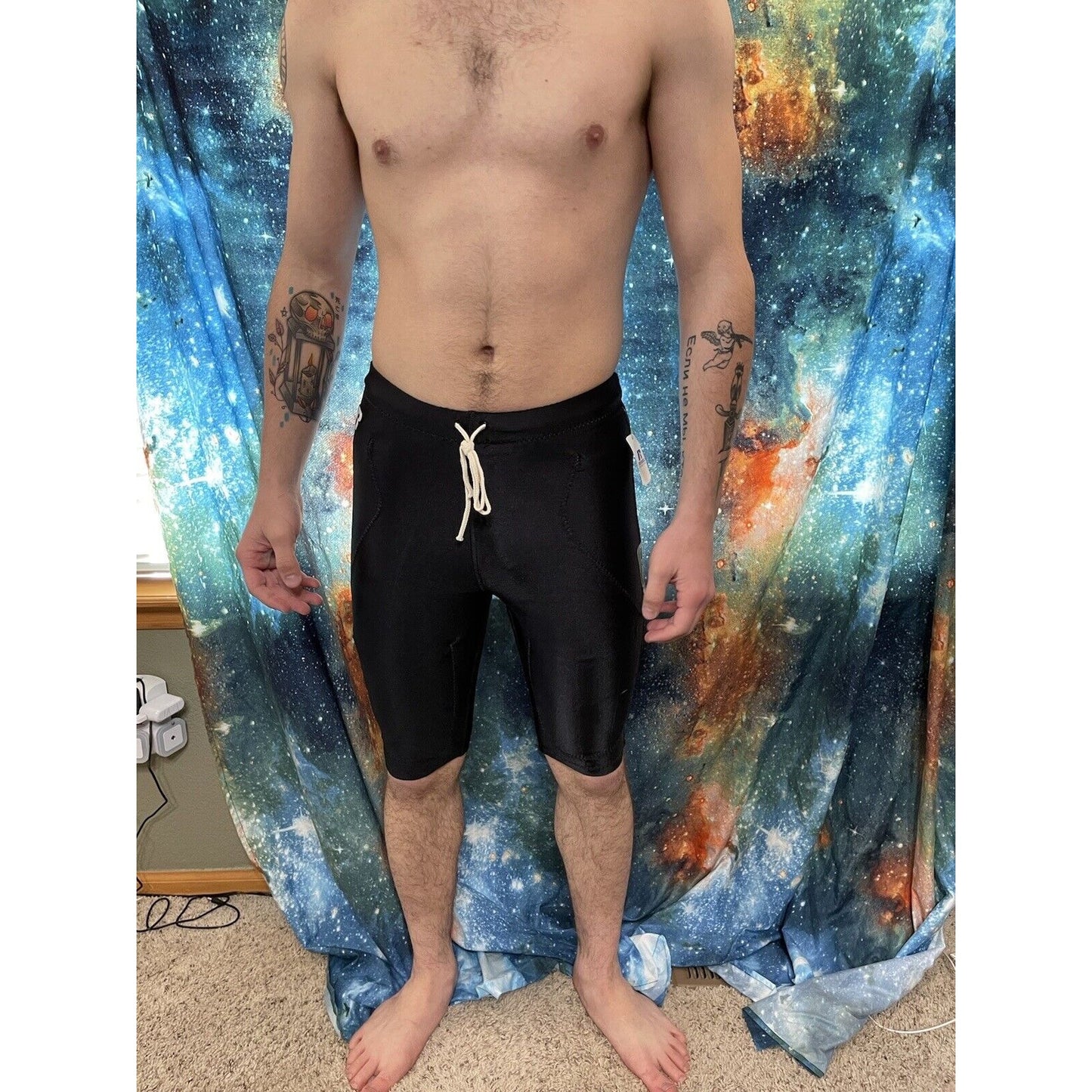 Men's Black Russell Athletics Medium Football Pants