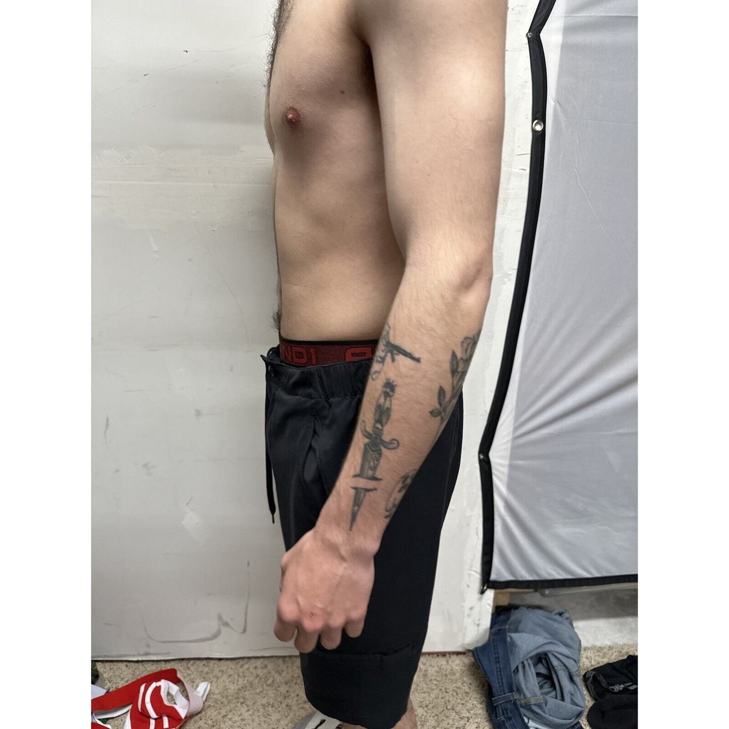Men’s Black Five Four Size 36 Shorts
