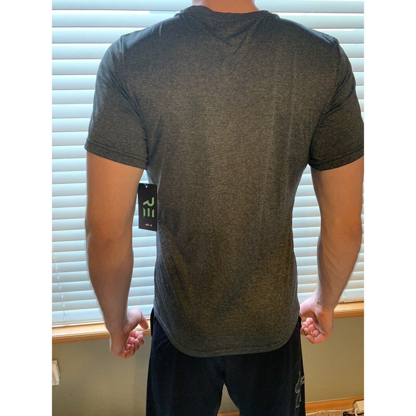RE Performance T-Shirt Grey And Maroon