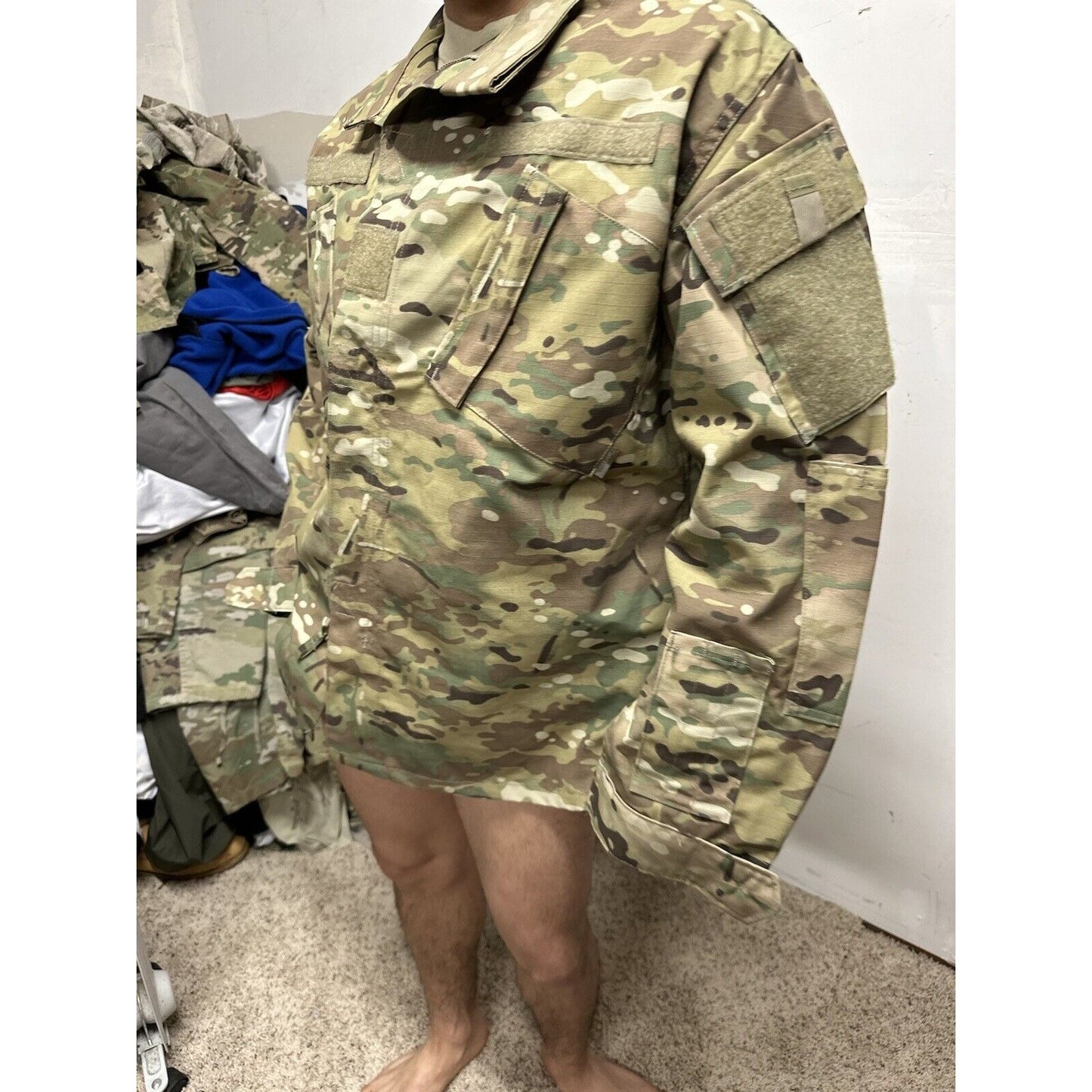 Men’s Army USAF USSF Multicam OCP Propper Large Regular Blouse Top Uniform