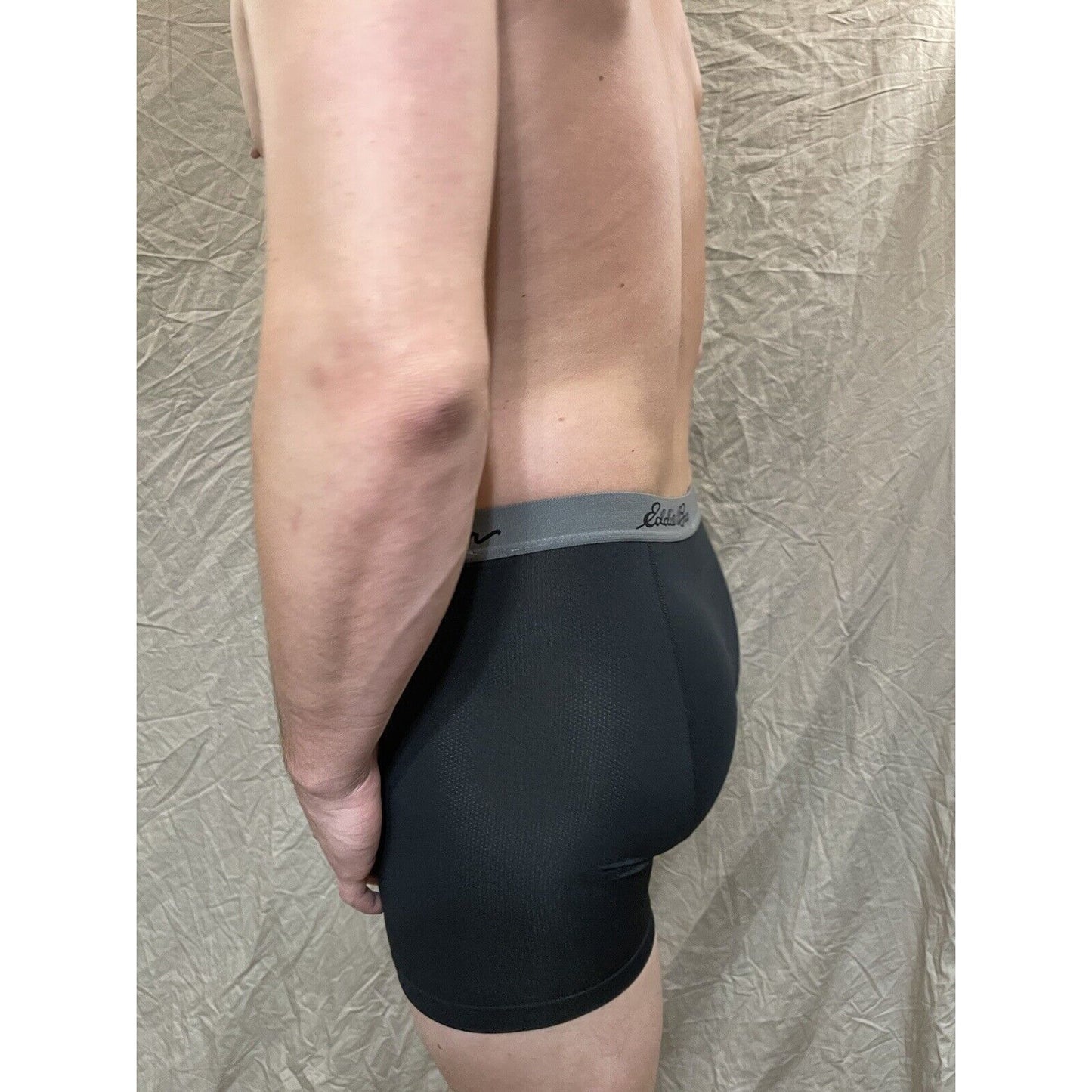 men's eddie bauer Large Black boxer brief