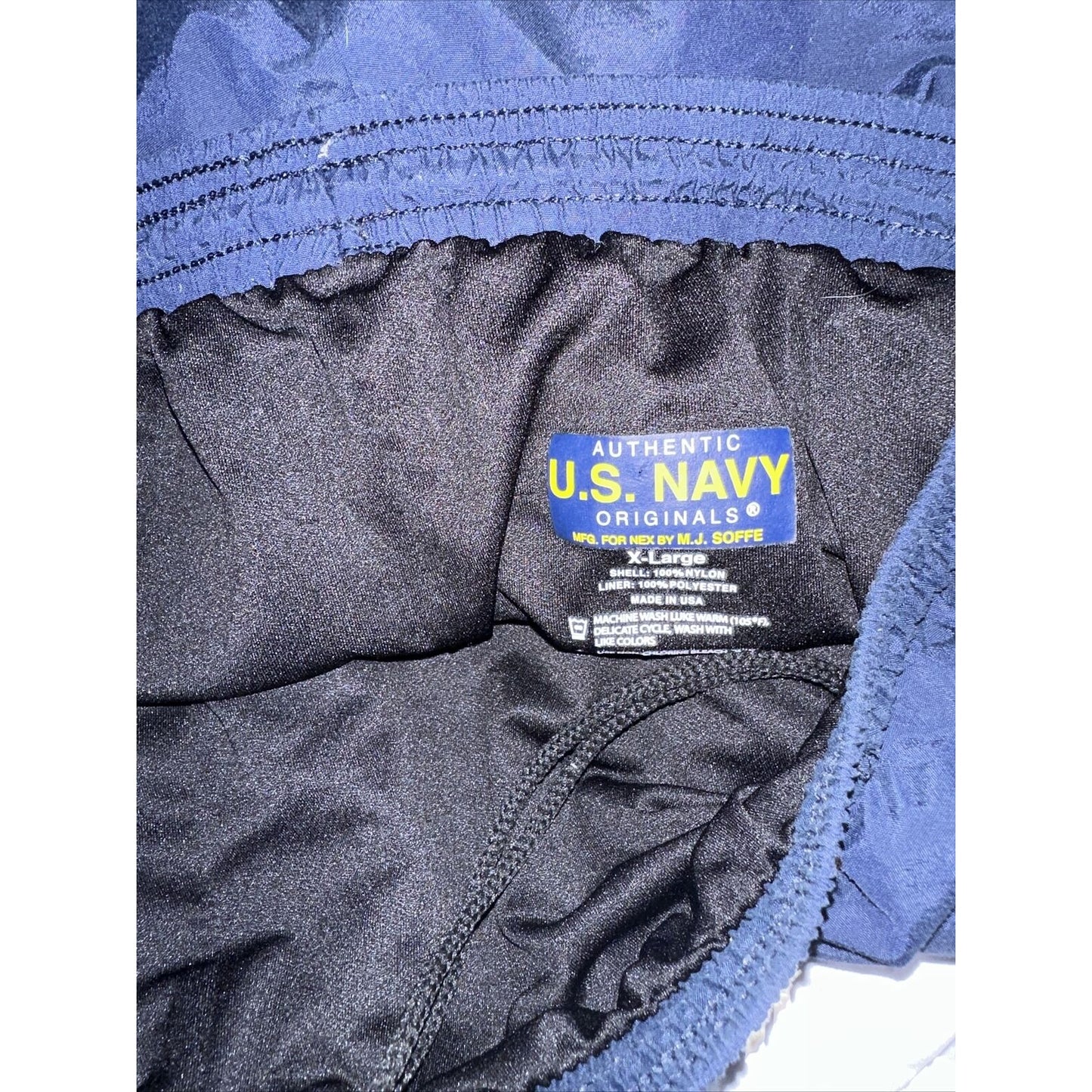 Men’s Navy XL Pt Uniform Shorts XL Physical Fitness Soffe
