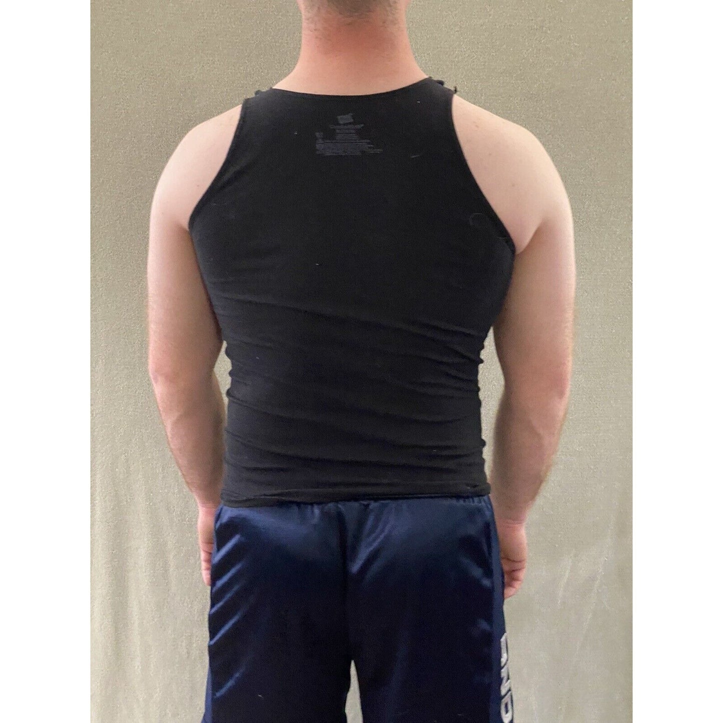 Hanes Comfort Soft Men’s Medium Black Cotton Muscle Tank Top