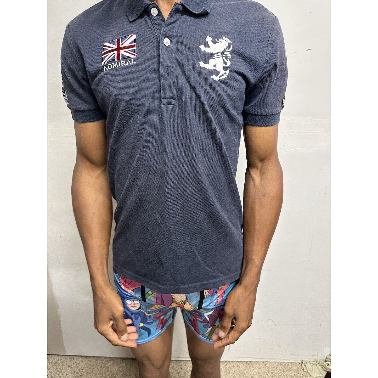 Men’s Dark Blue Admiral England 48 Nicole Club For Men Polo Shirt